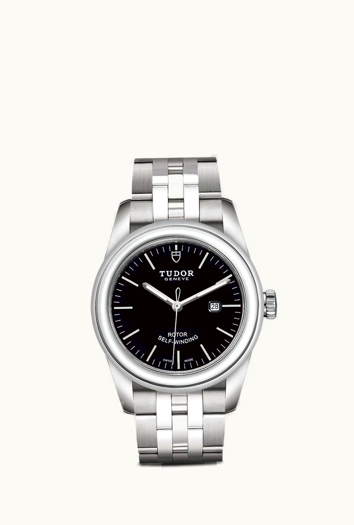 Tudor Glamour Date 31 Stainless Steel / Black / Bracelet