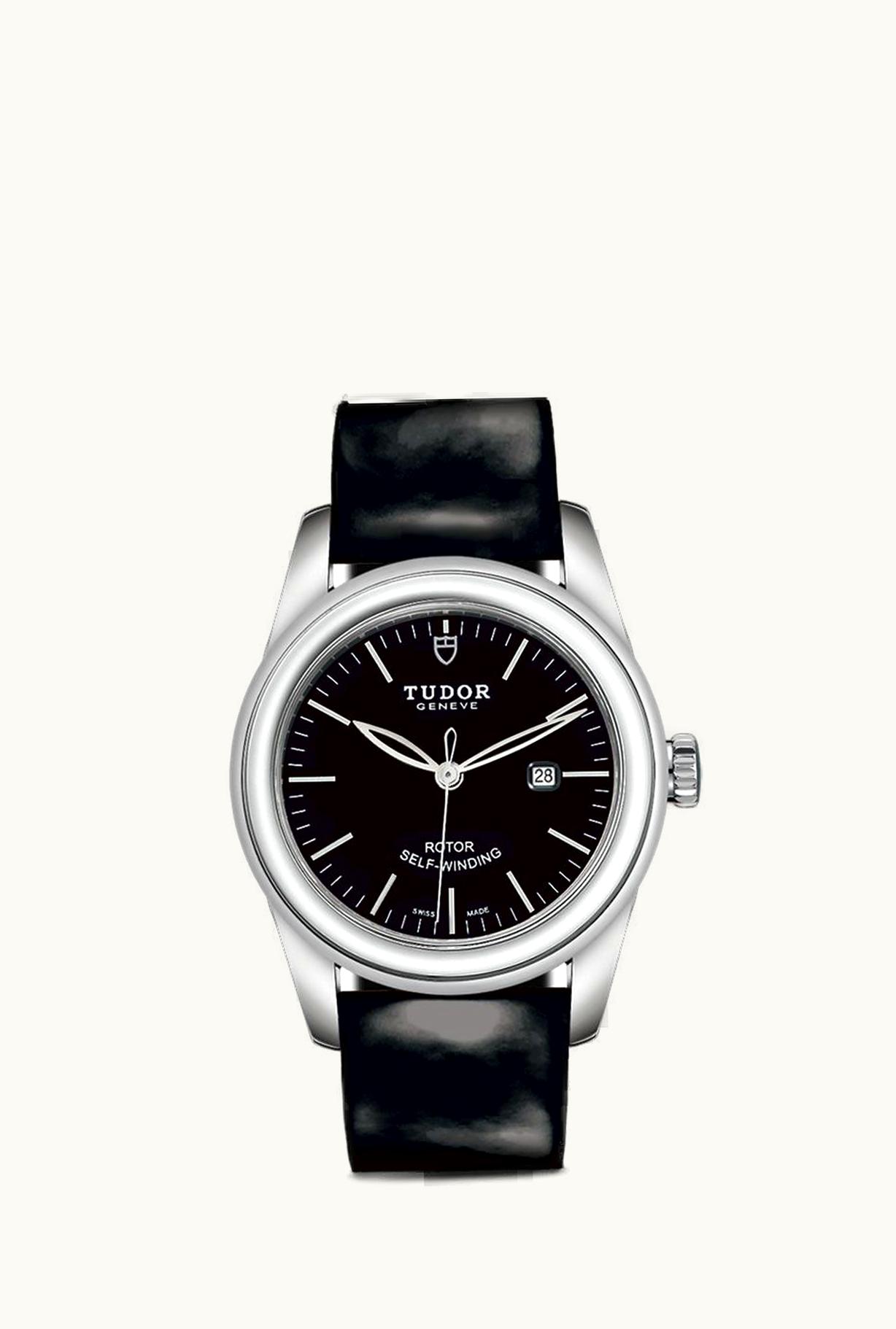 Tudor Glamour Date 31 Stainless Steel / Black / Strap