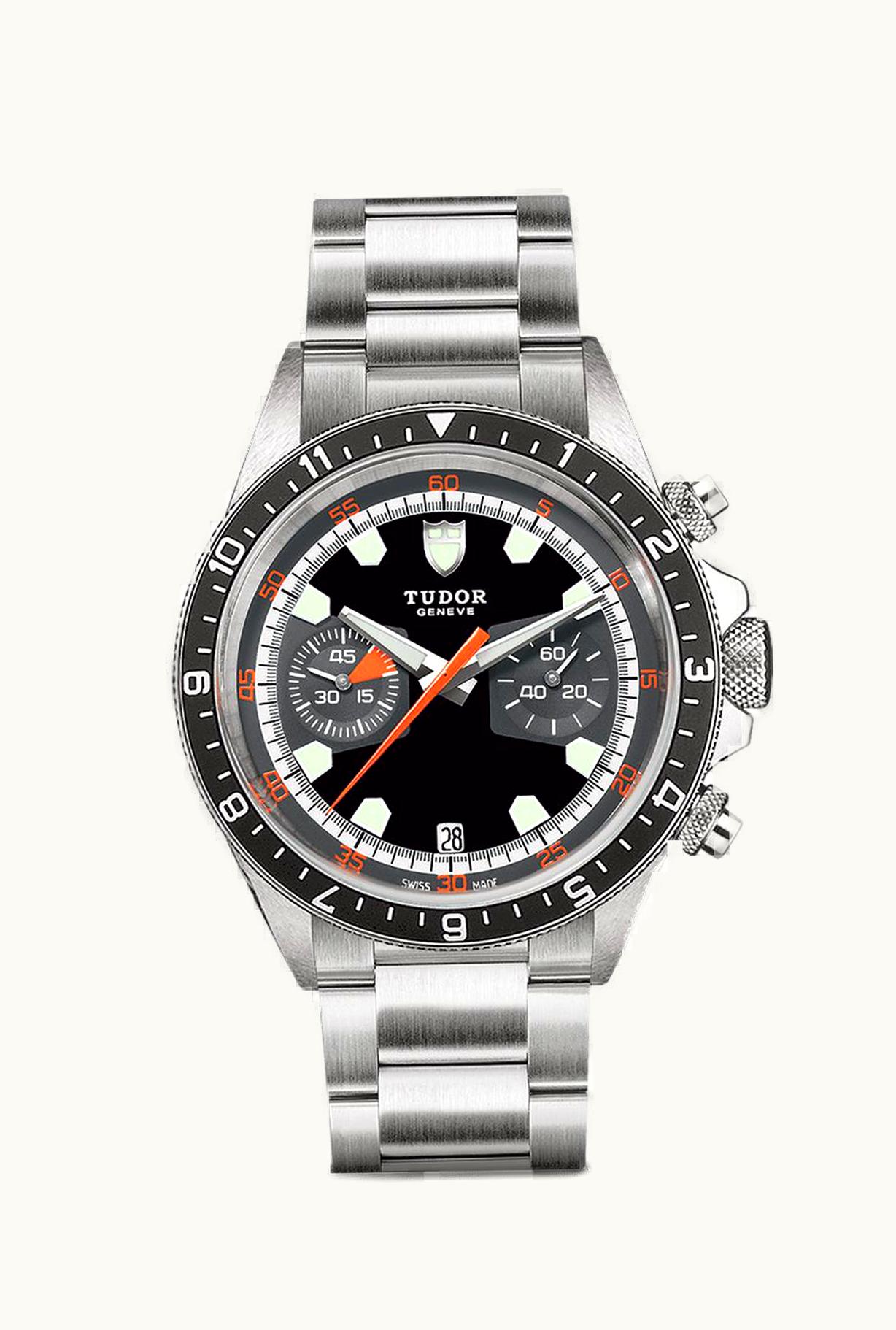 Tudor Heritage Chrono Black / Bracelet
