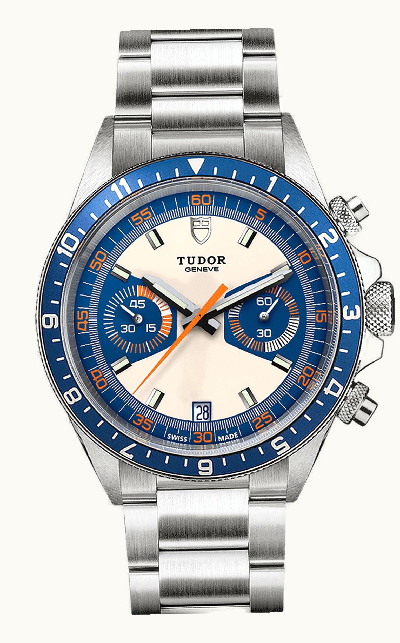 Tudor Heritage Chrono Blue