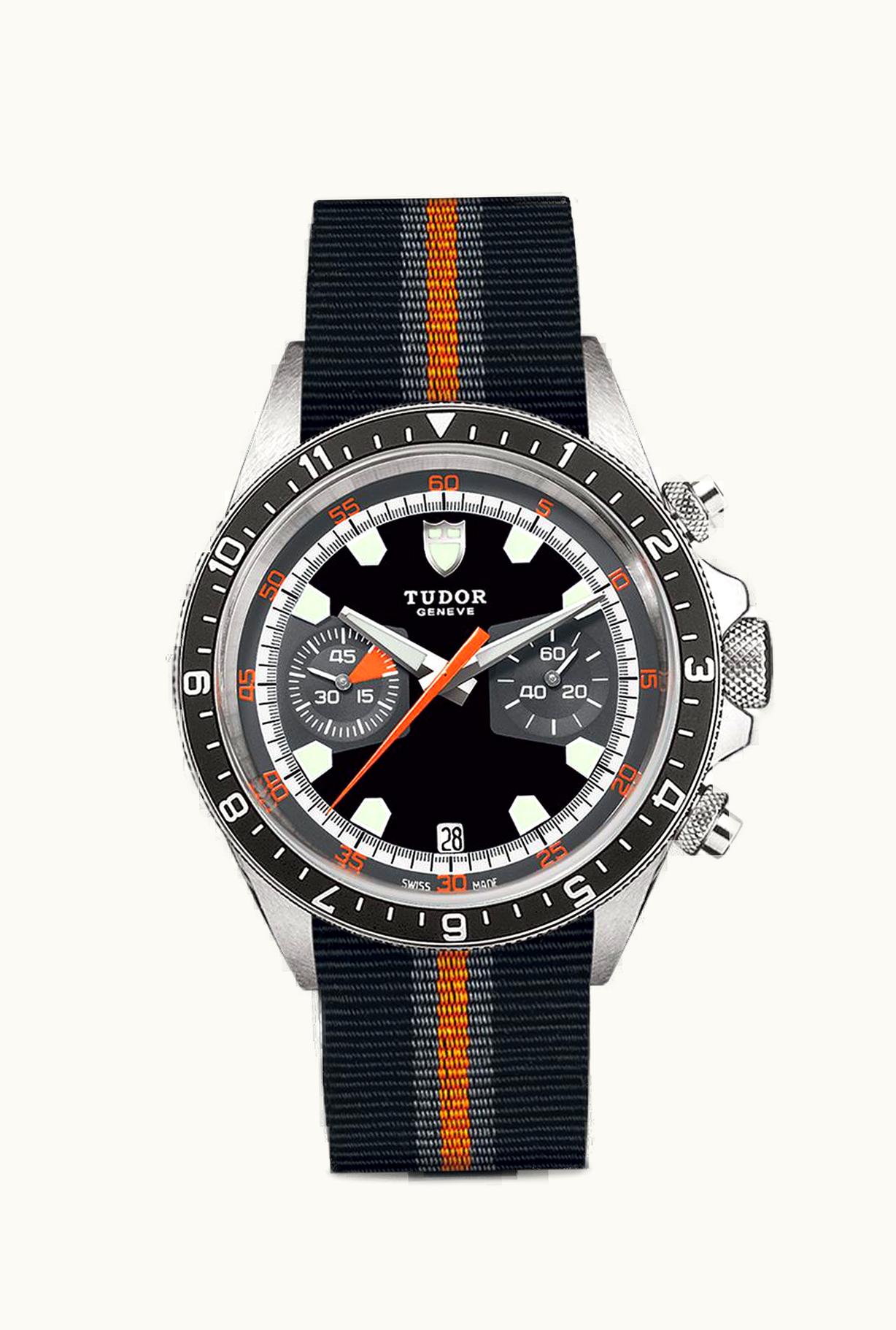 Tudor Heritage Chrono Black / Fabric
