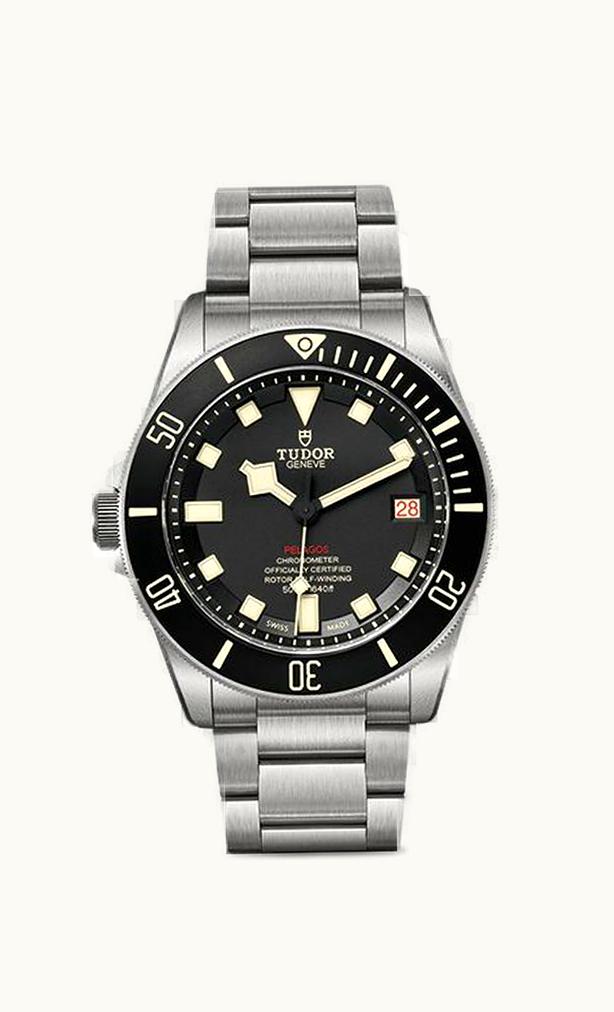 Tudor Pelagos Titanium / Black / Bracelet / LHD