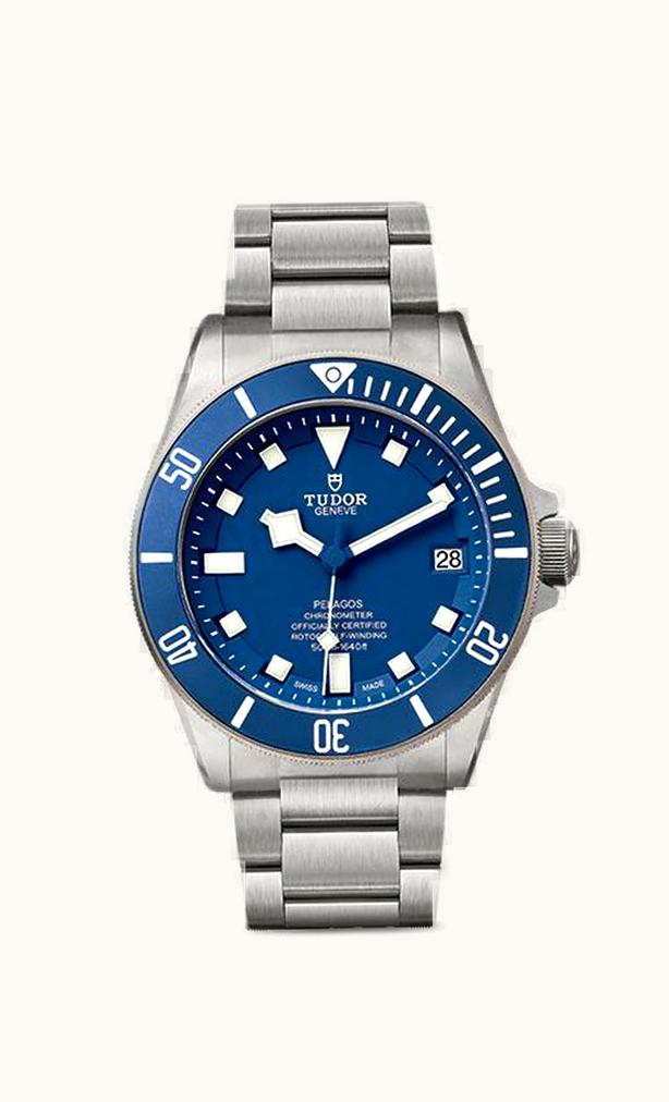 Tudor Pelagos Titanium / Blue / Bracelet