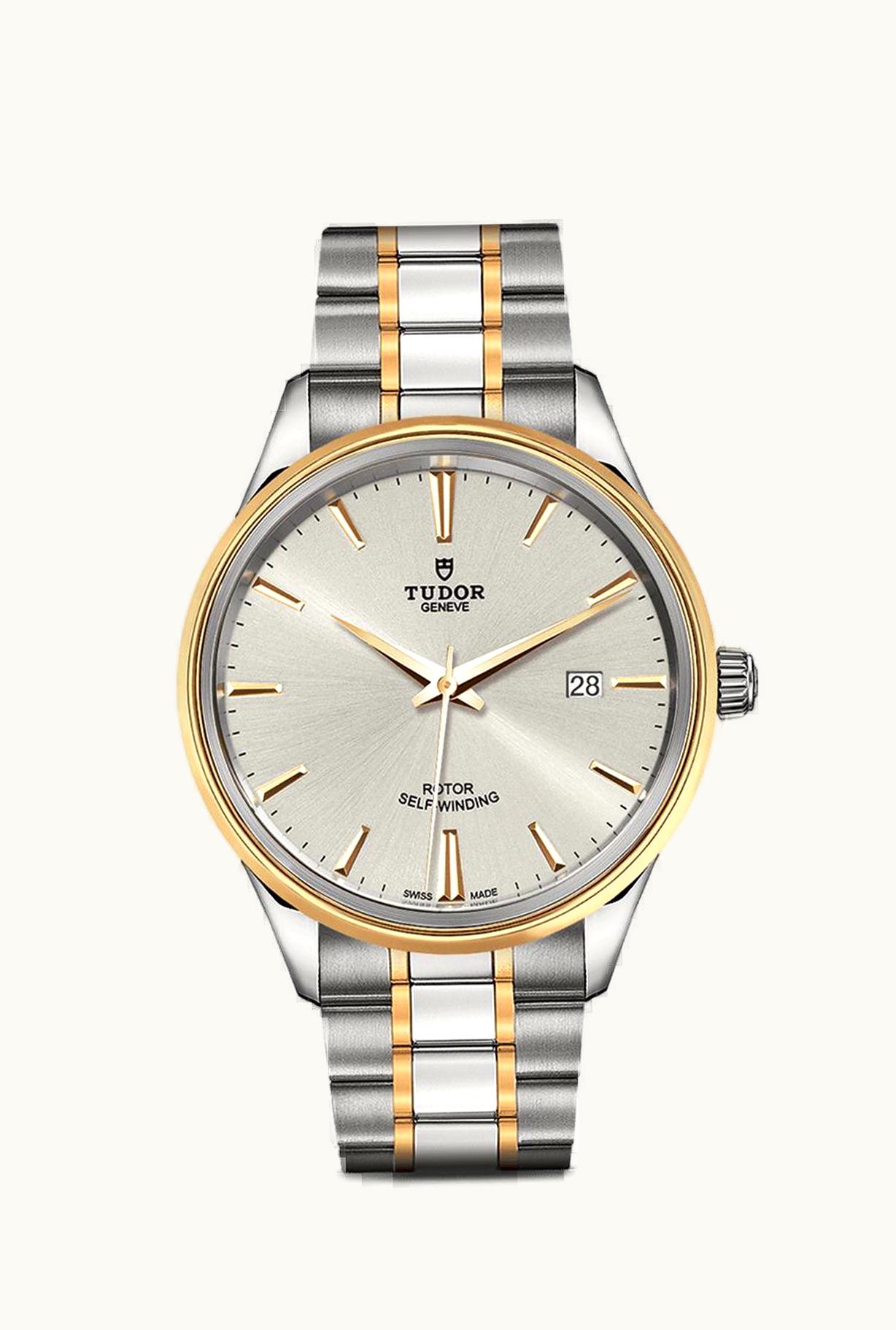 Tudor Style 41 Stainless Steel / Yellow Gold / Silver / Bracelet