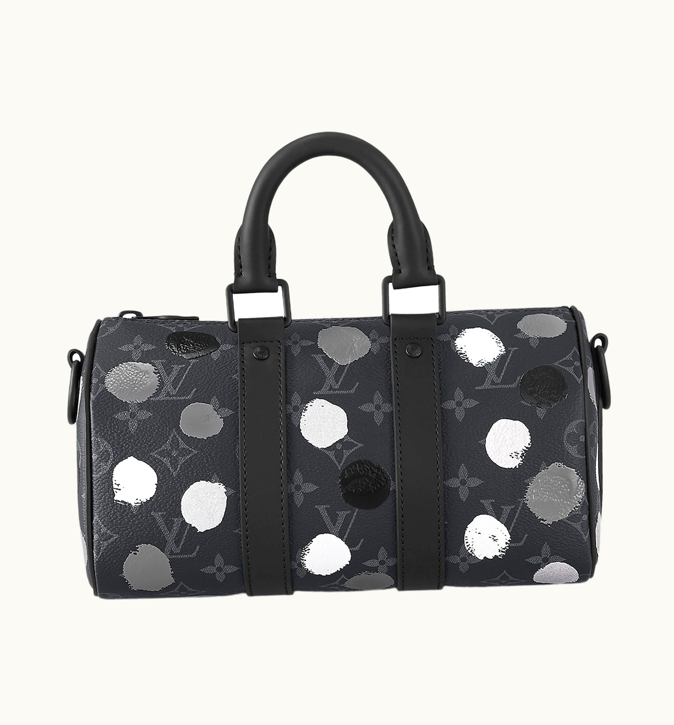 Louis Vuitton Louis Vuitton X Yayoi Kusama Keepall 25 Monogram Eclipse Black/Silver