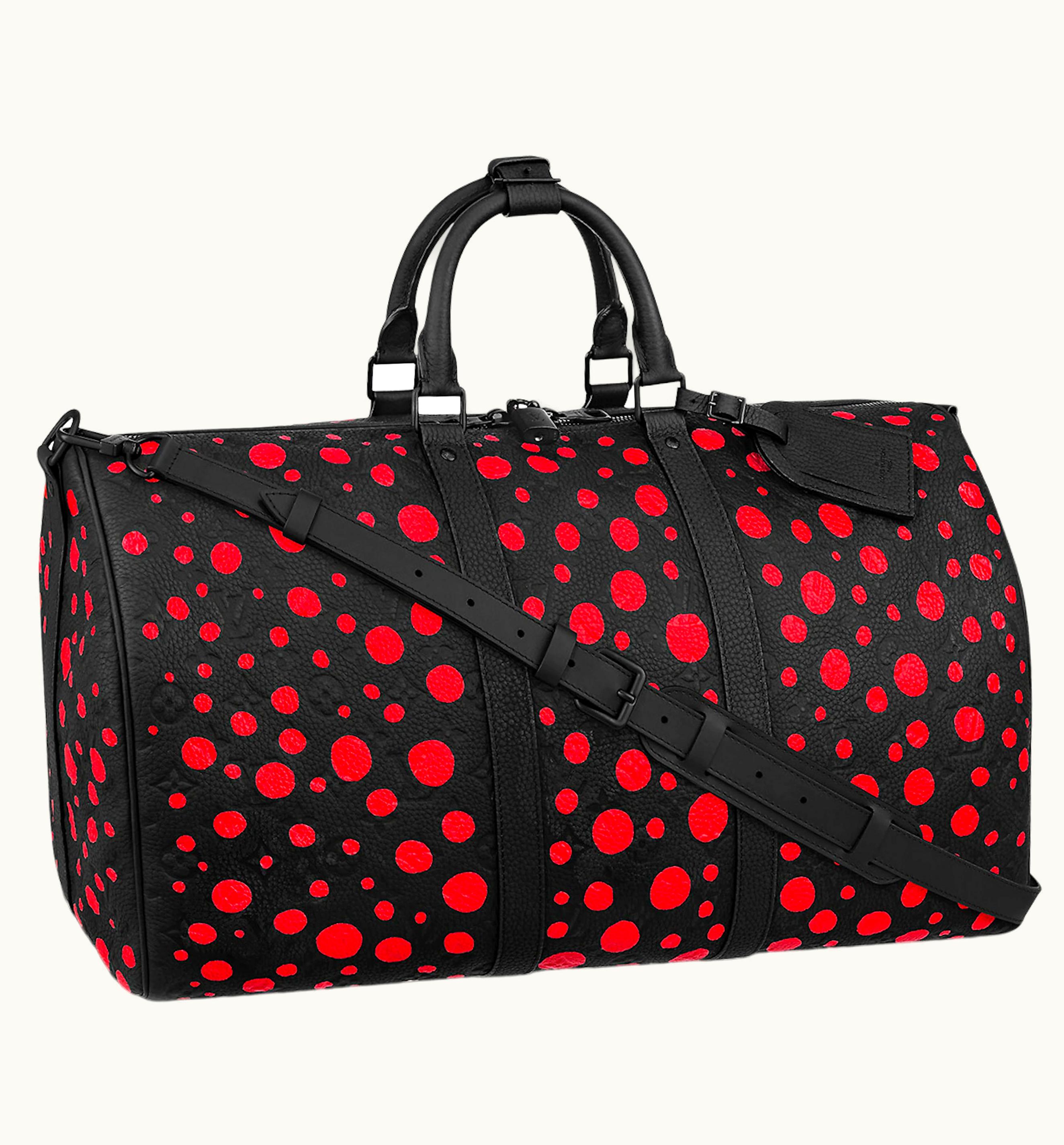 Louis Vuitton Louis Vuitton X Yayoi Kusama Keepall 50 Black/Red