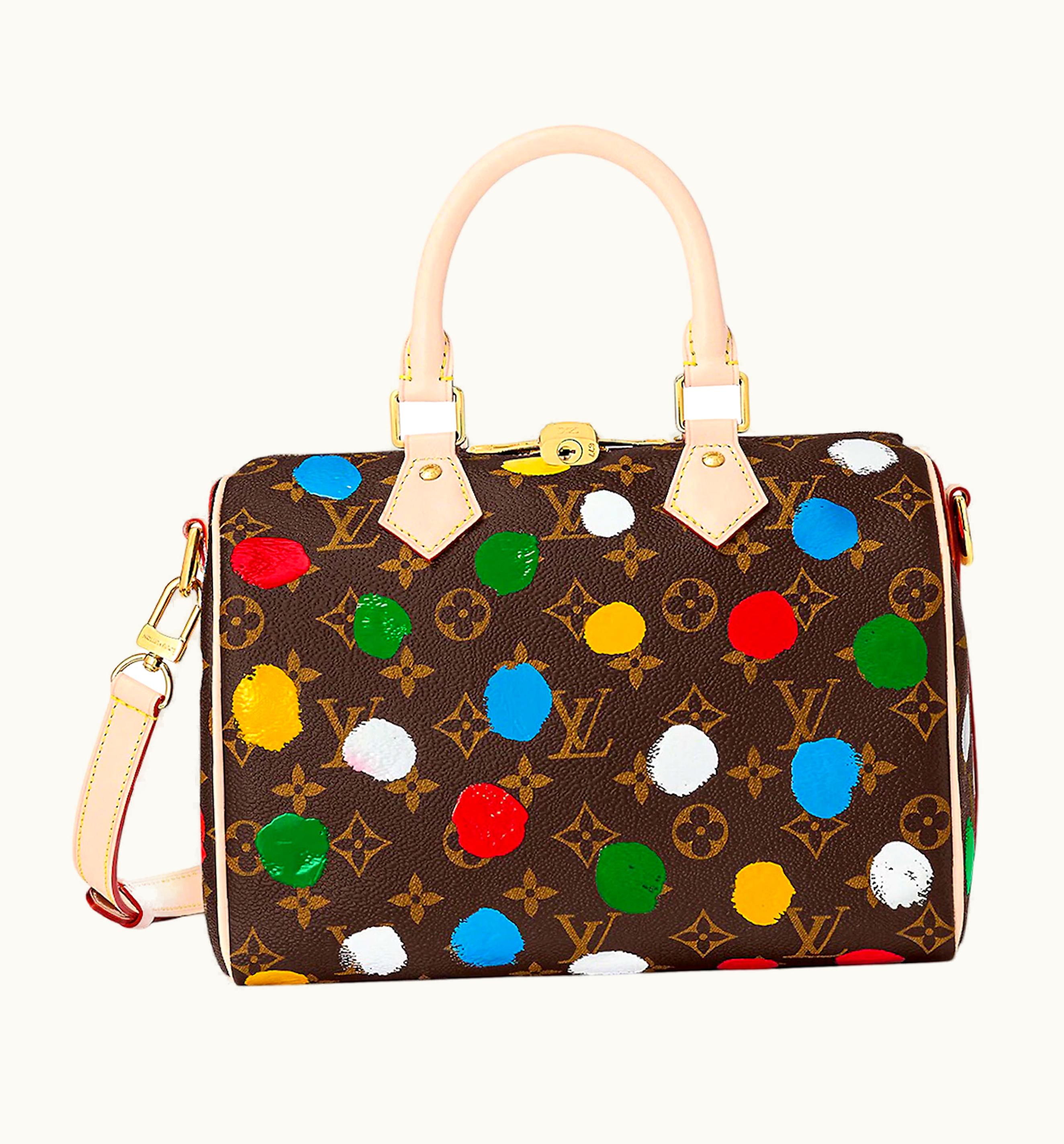Louis Vuitton Louis Vuitton X Yayoi Kusama Speedy Bandouliere 25 Monogram Multicolor