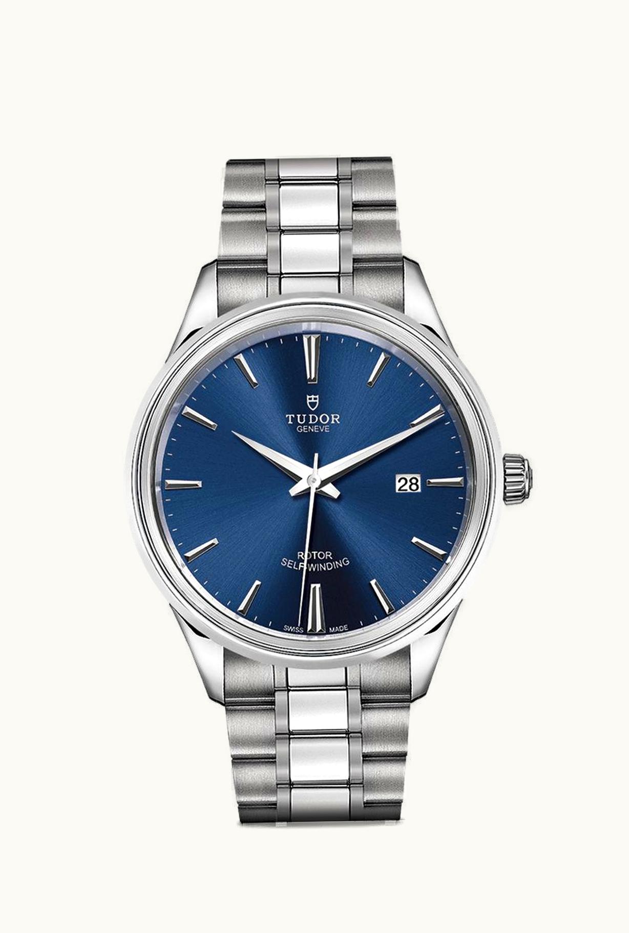 Tudor Style 41 Stainless Steel / Blue / Bracelet