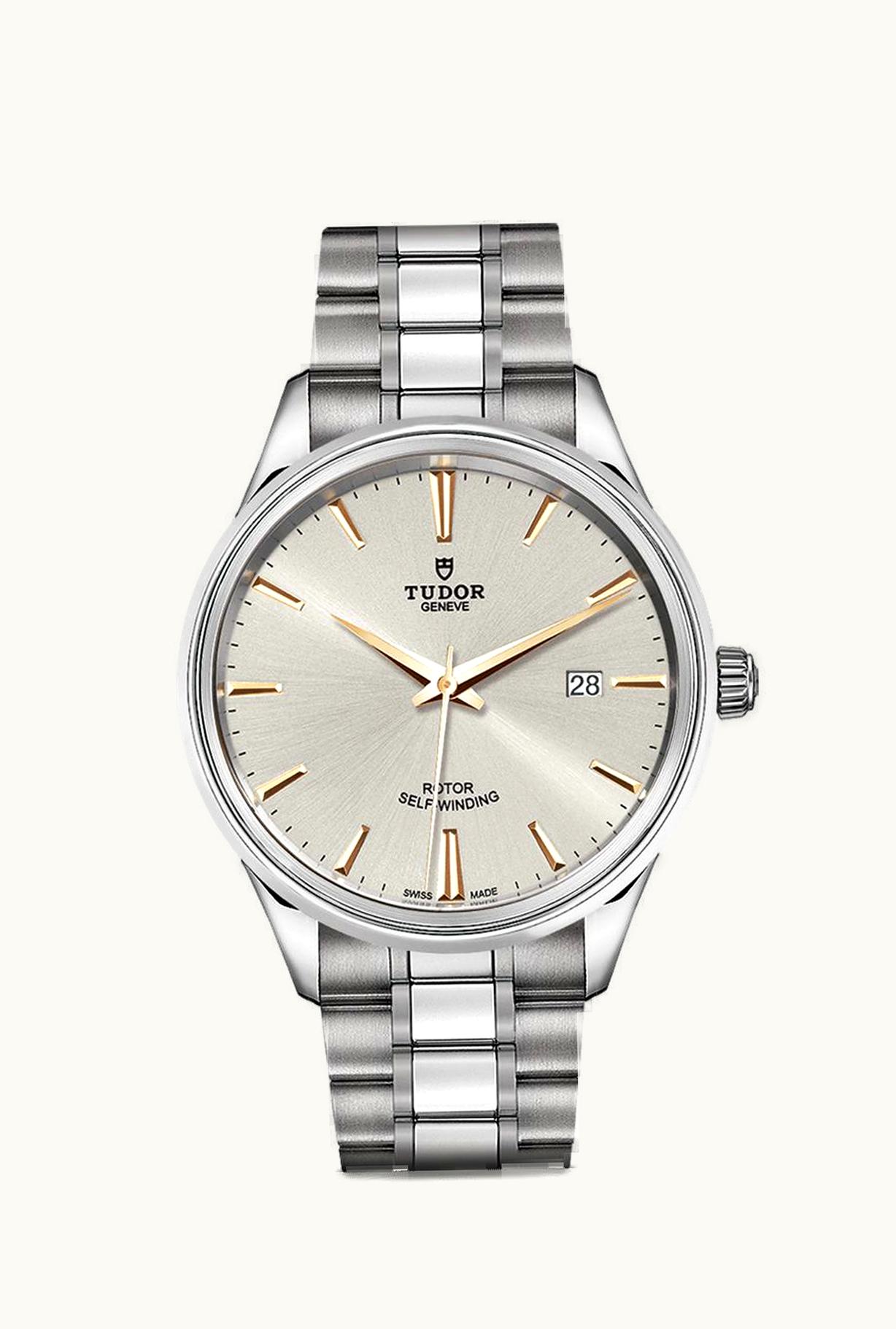 Tudor Style 41 Stainless Steel / Silver / Bracelet