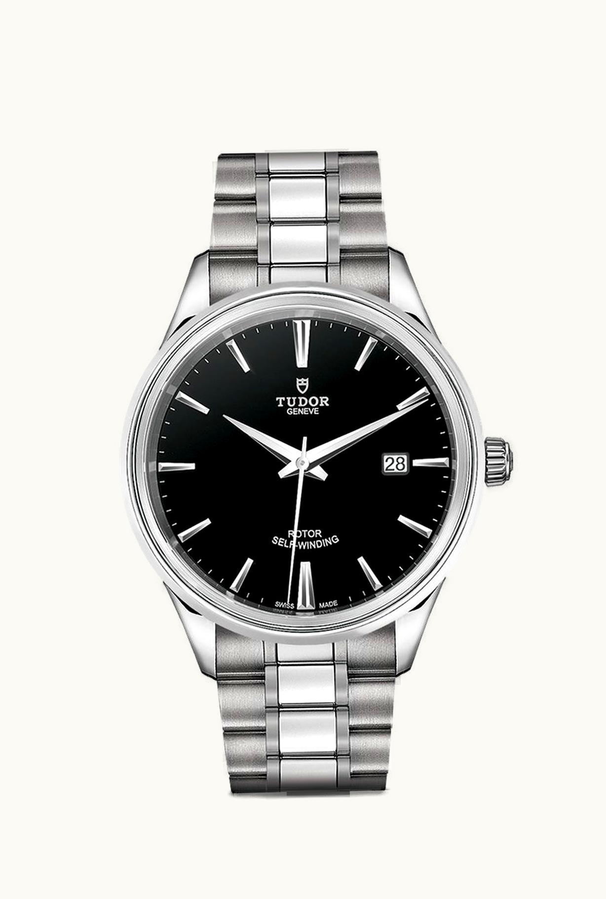 Tudor Style 41 Stainless Steel / Black / Bracelet