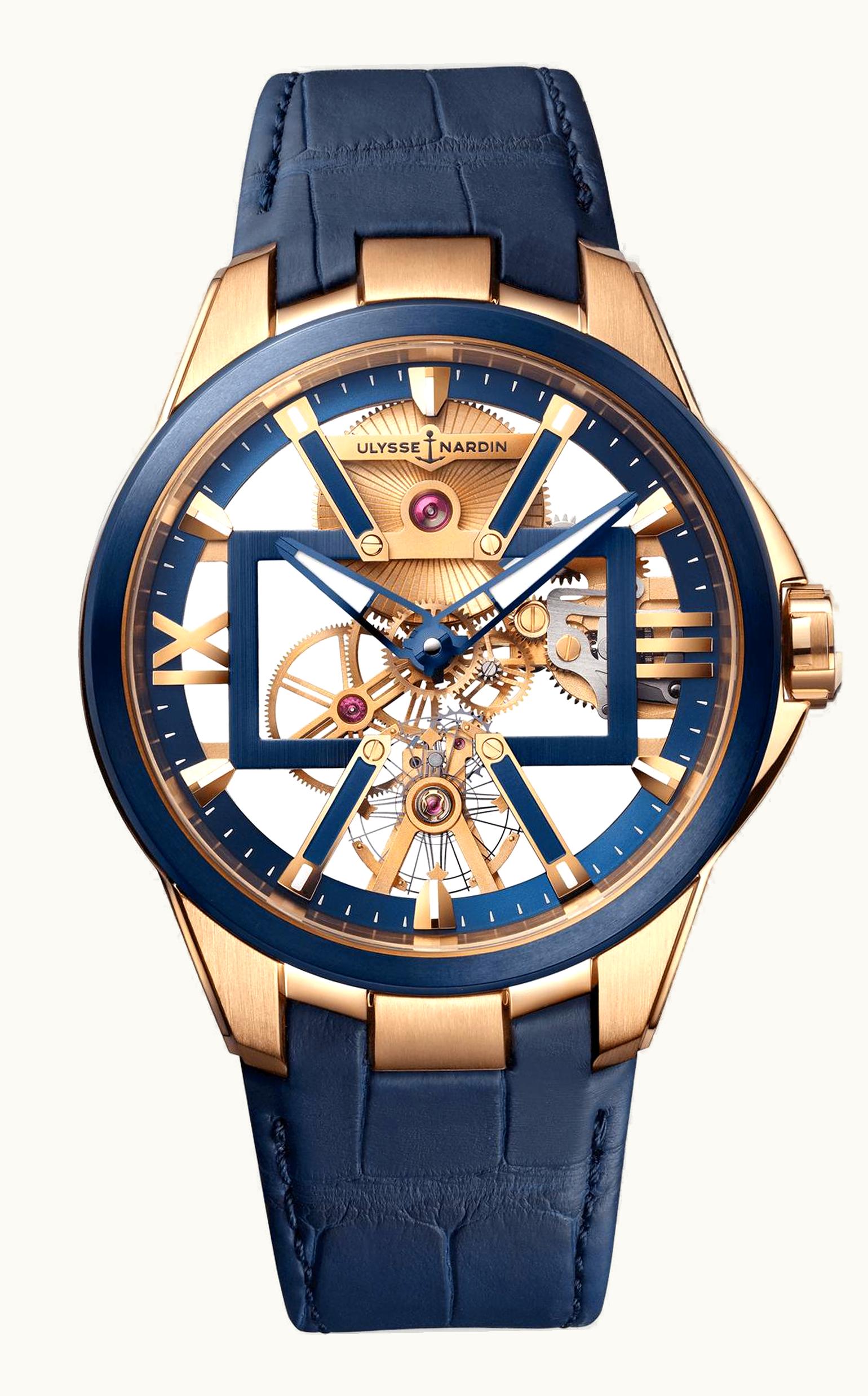 Ulysse Nardin Executive Rose Gold