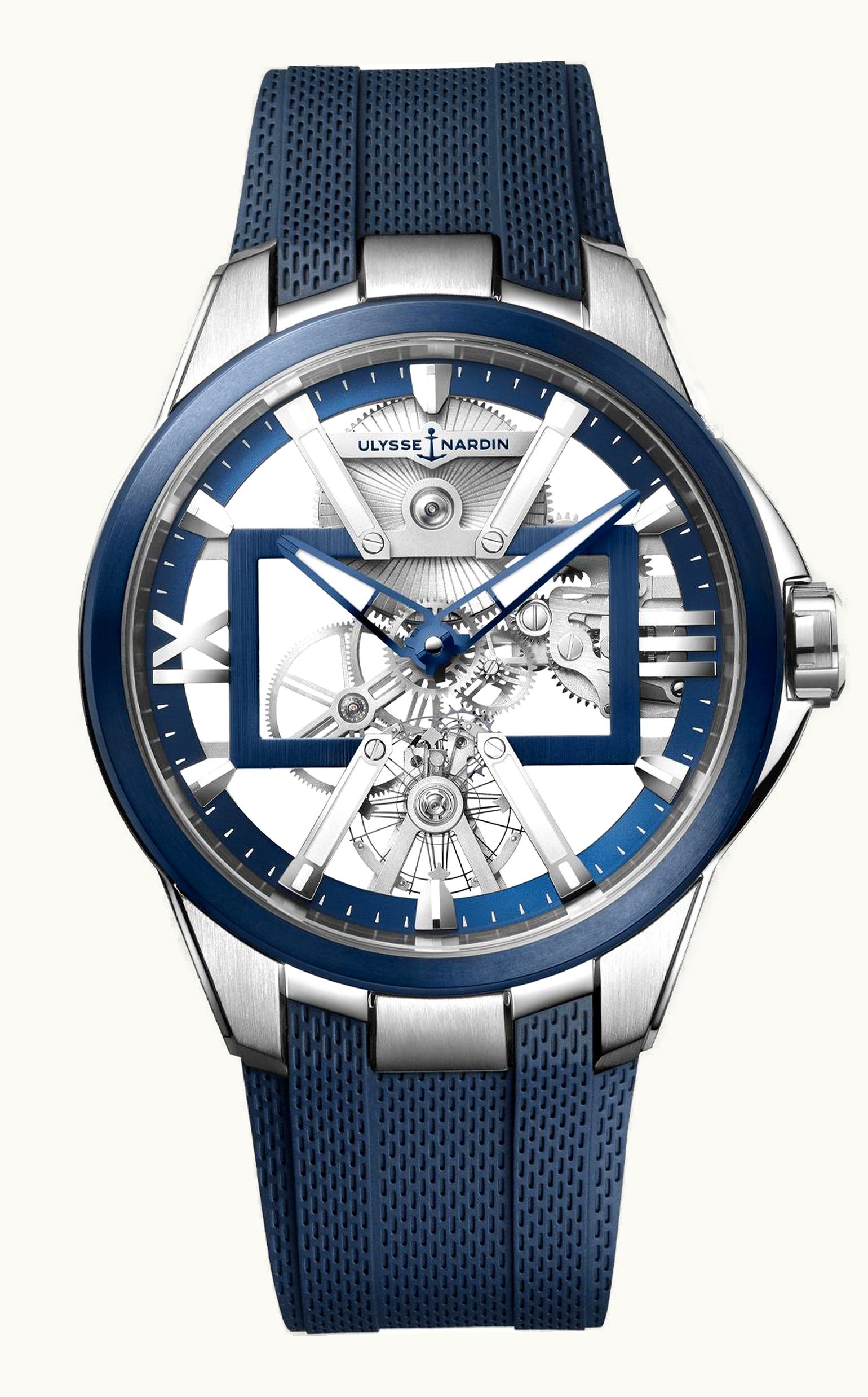 Ulysse Nardin Executive Titanium / Blue
