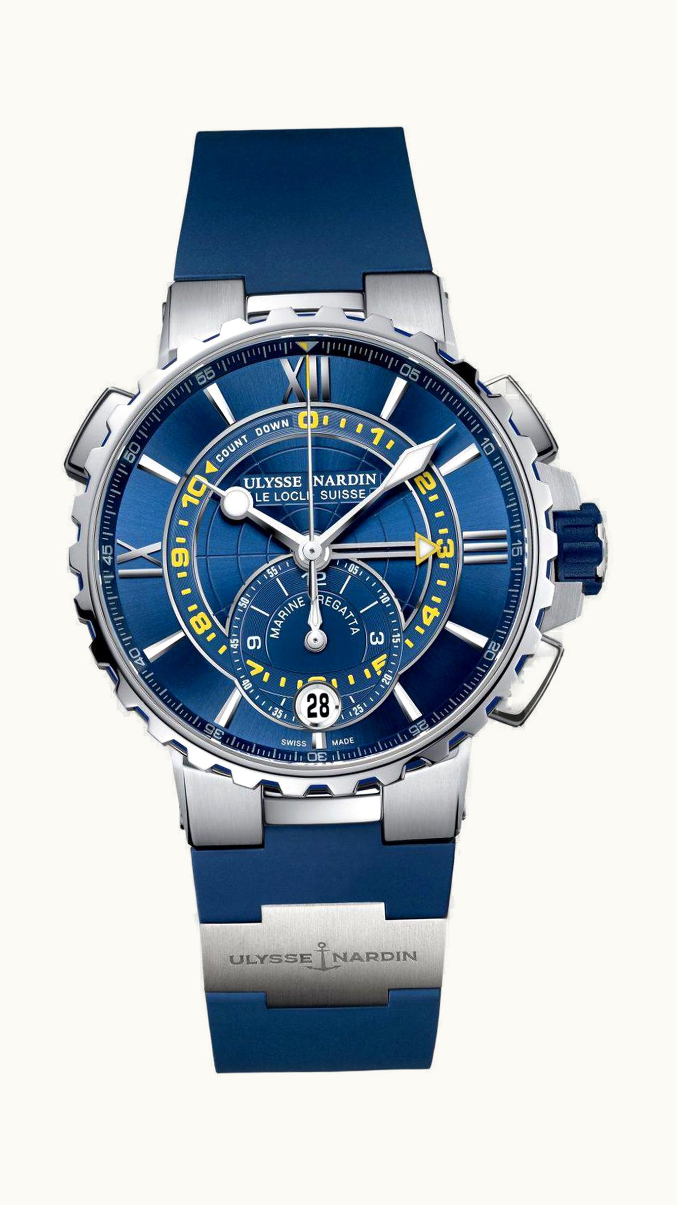 Ulysse Nardin Marine Regatta Stainless Steel / Artemis / Rubber