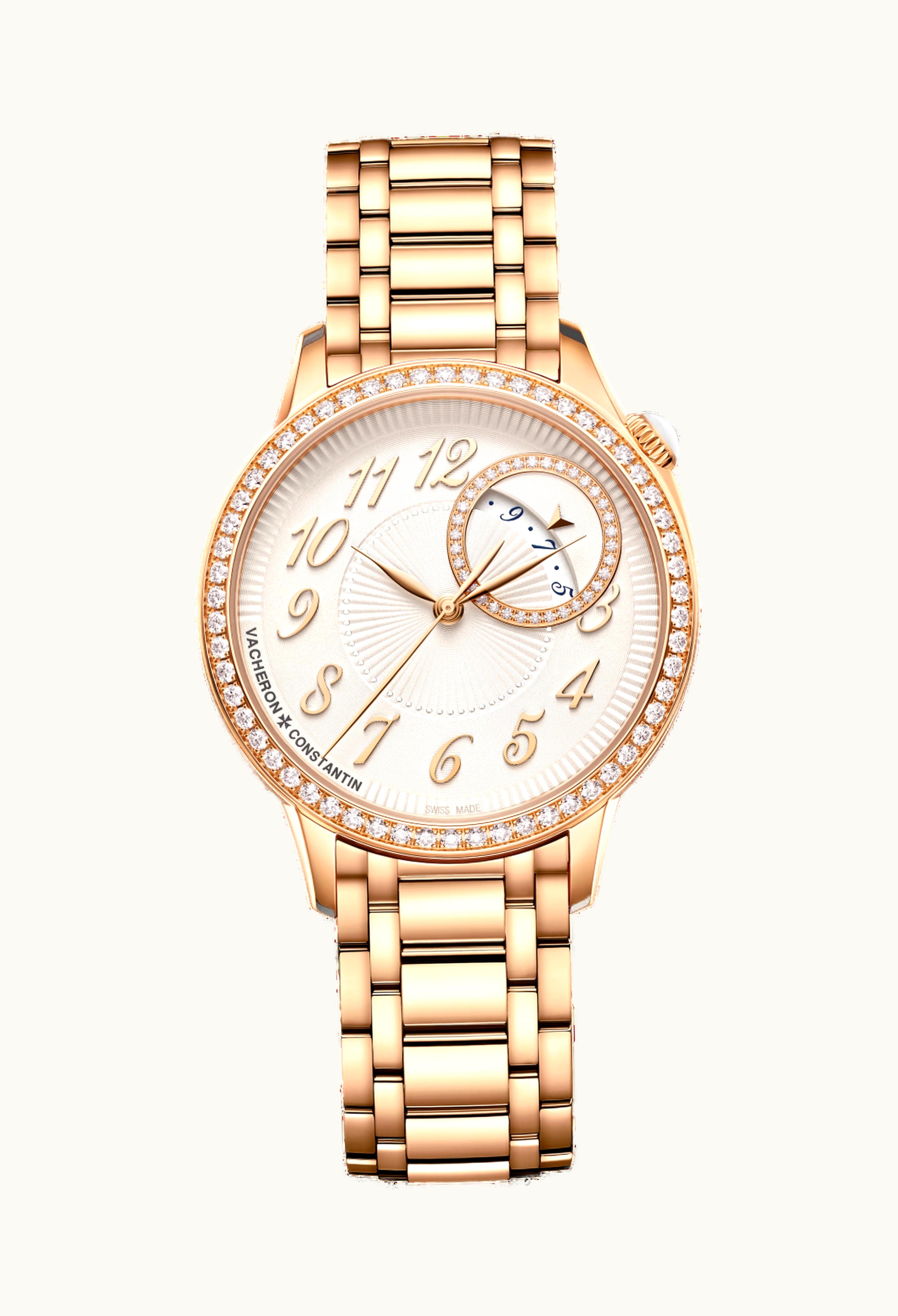 Vacheron Constantin Égérie Self-Winding 35 Pink Gold / Diamond / Silver / Bracelet