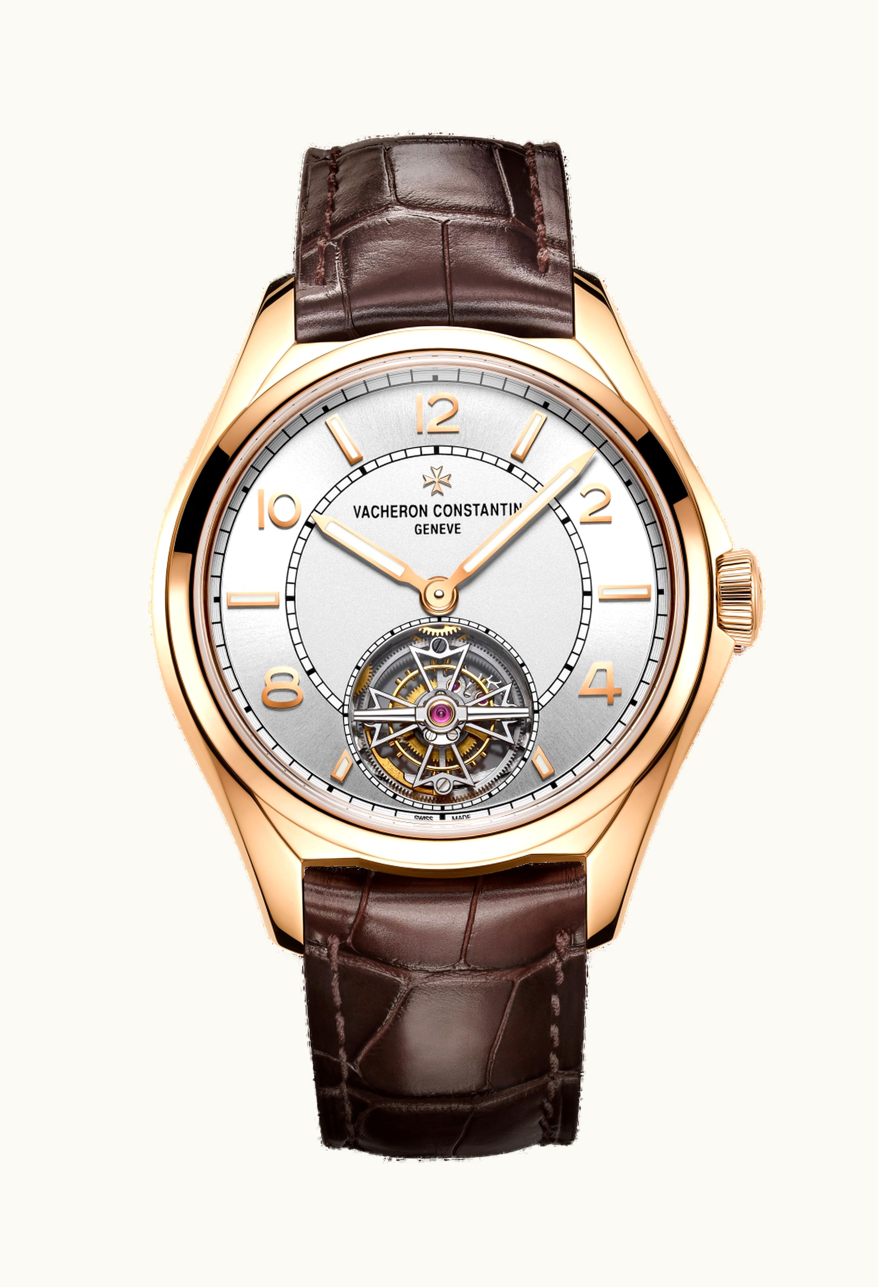 Vacheron Constantin FiftySix Tourbillon Pink Gold / Silver