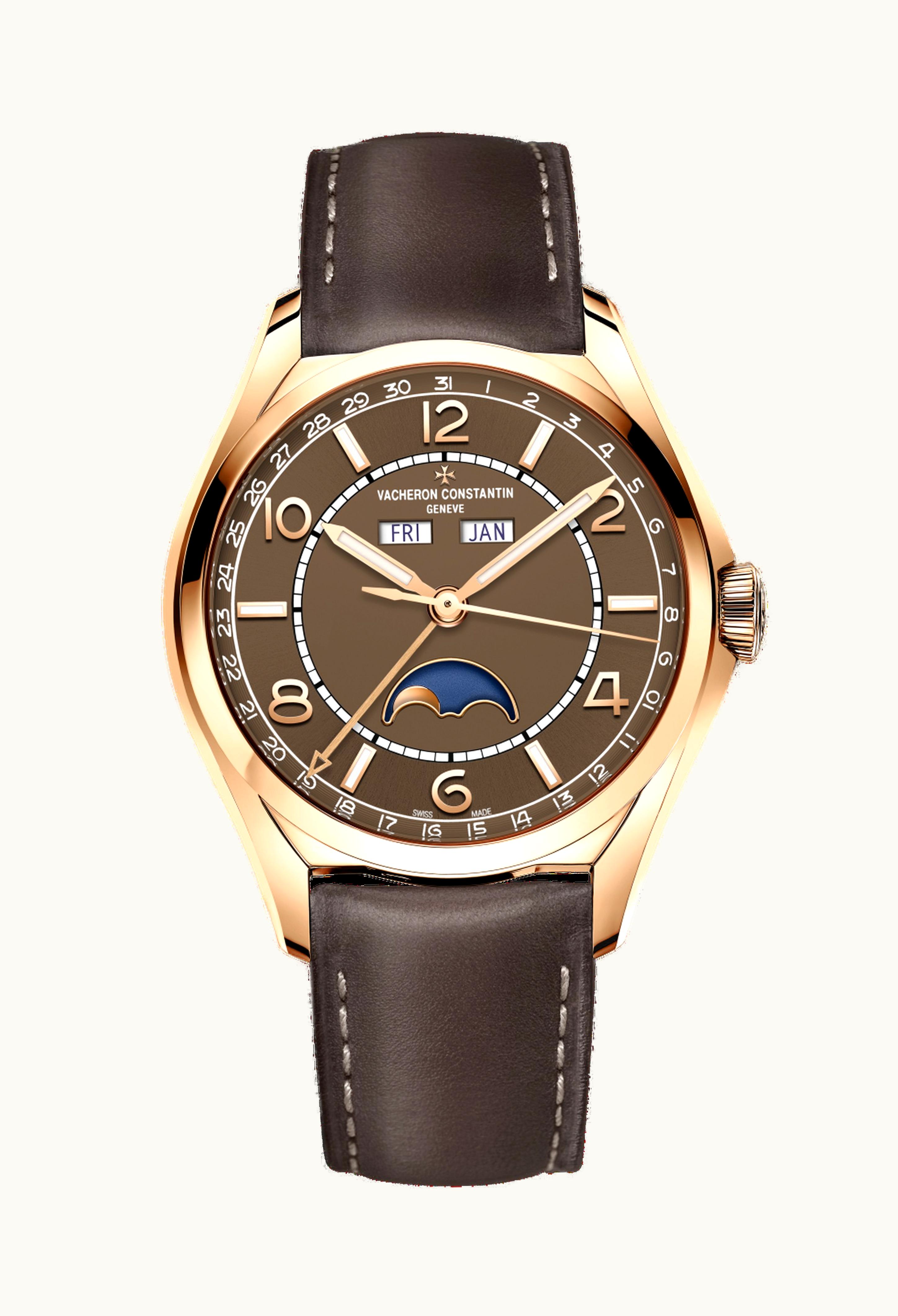 Vacheron Constantin FiftySix Complete Calendar Pink Gold / Brown