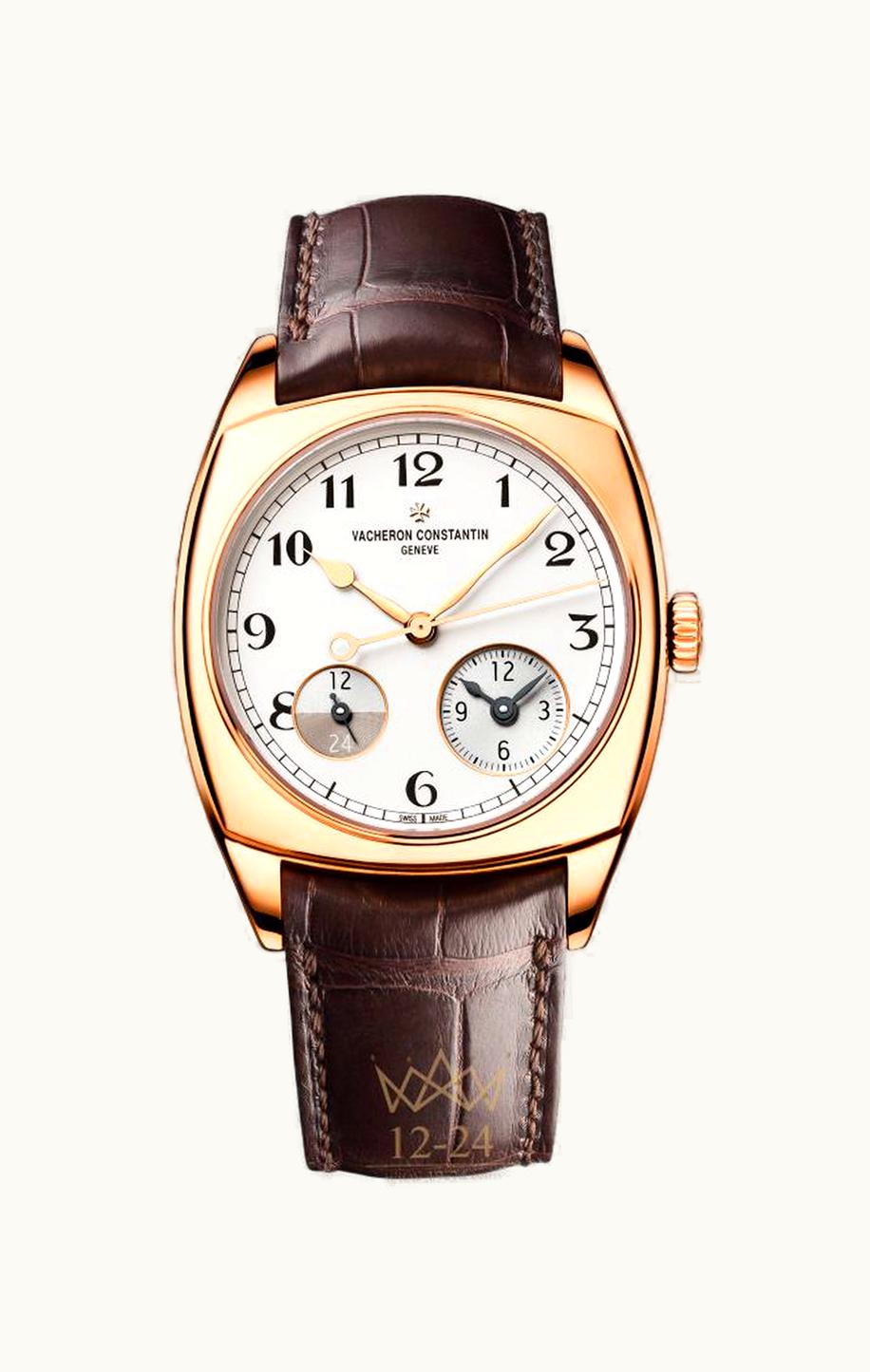 Vacheron Constantin Harmony Dual Time Pink Gold / Black Numerals