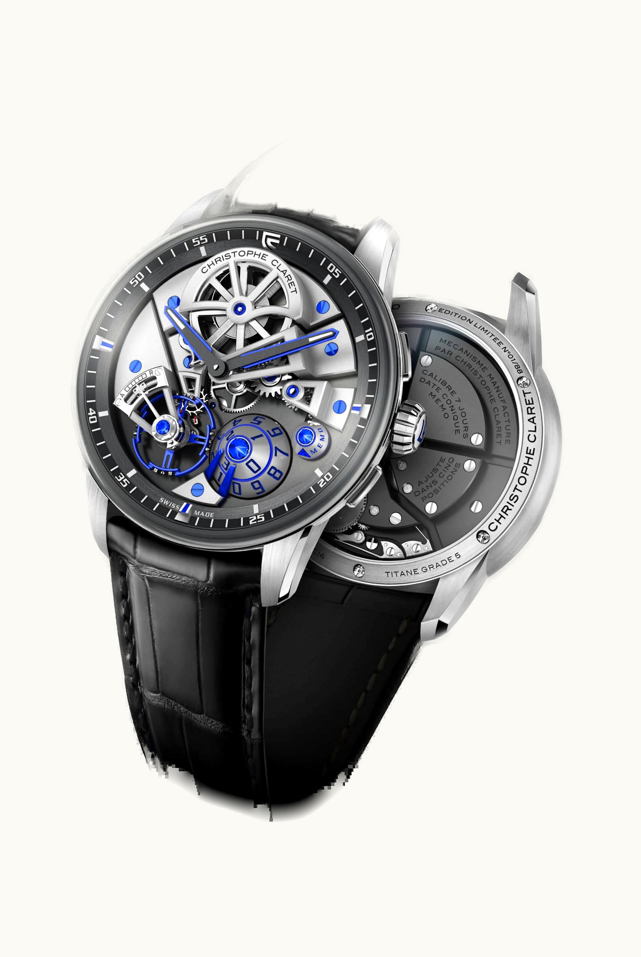 Vacheron Constantin Harmony Tourbillon Chronograph Pink Gold / Black numerals