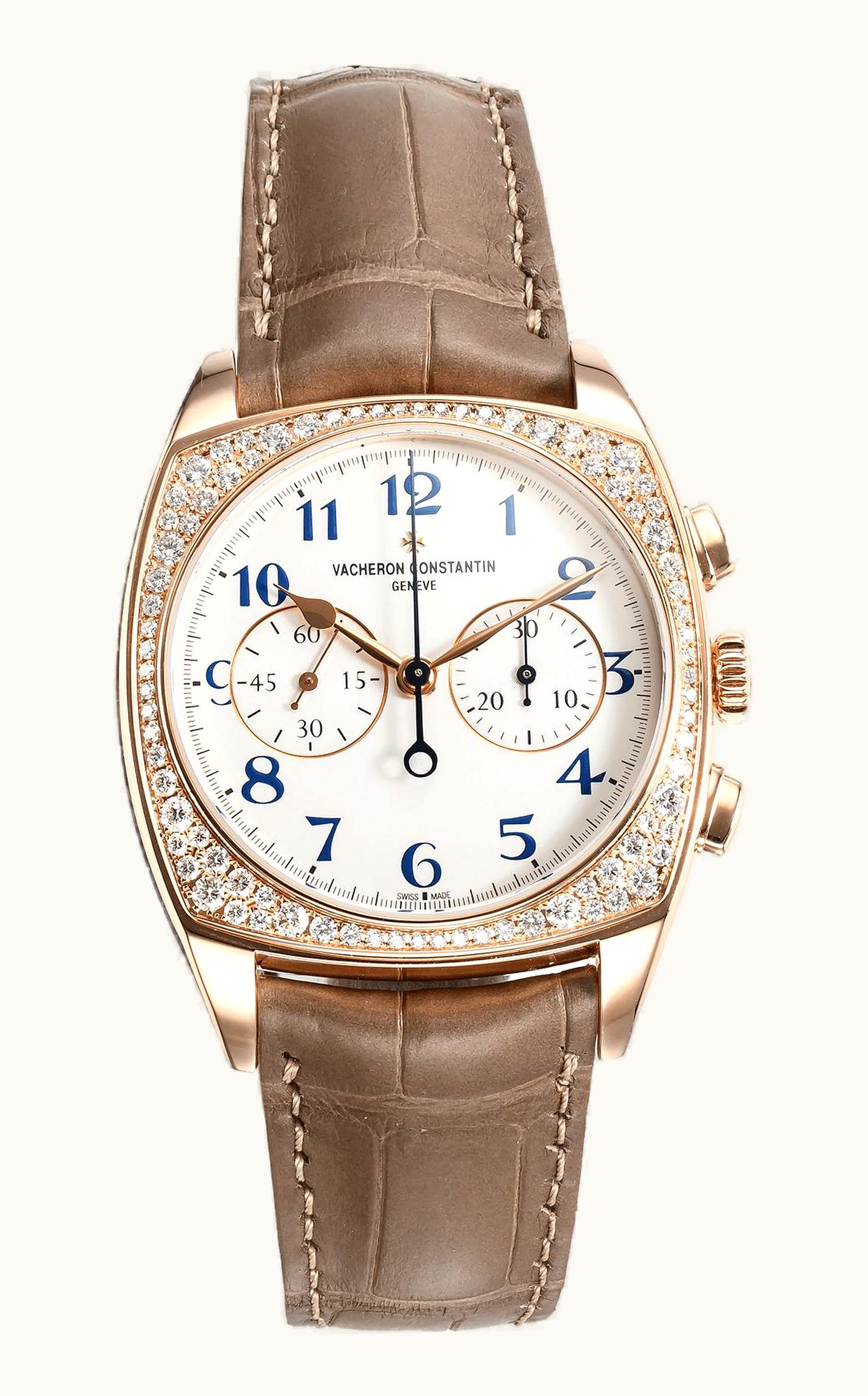 Vacheron Constantin Harmony Chronograph Small Model Pink Gold / Diamond