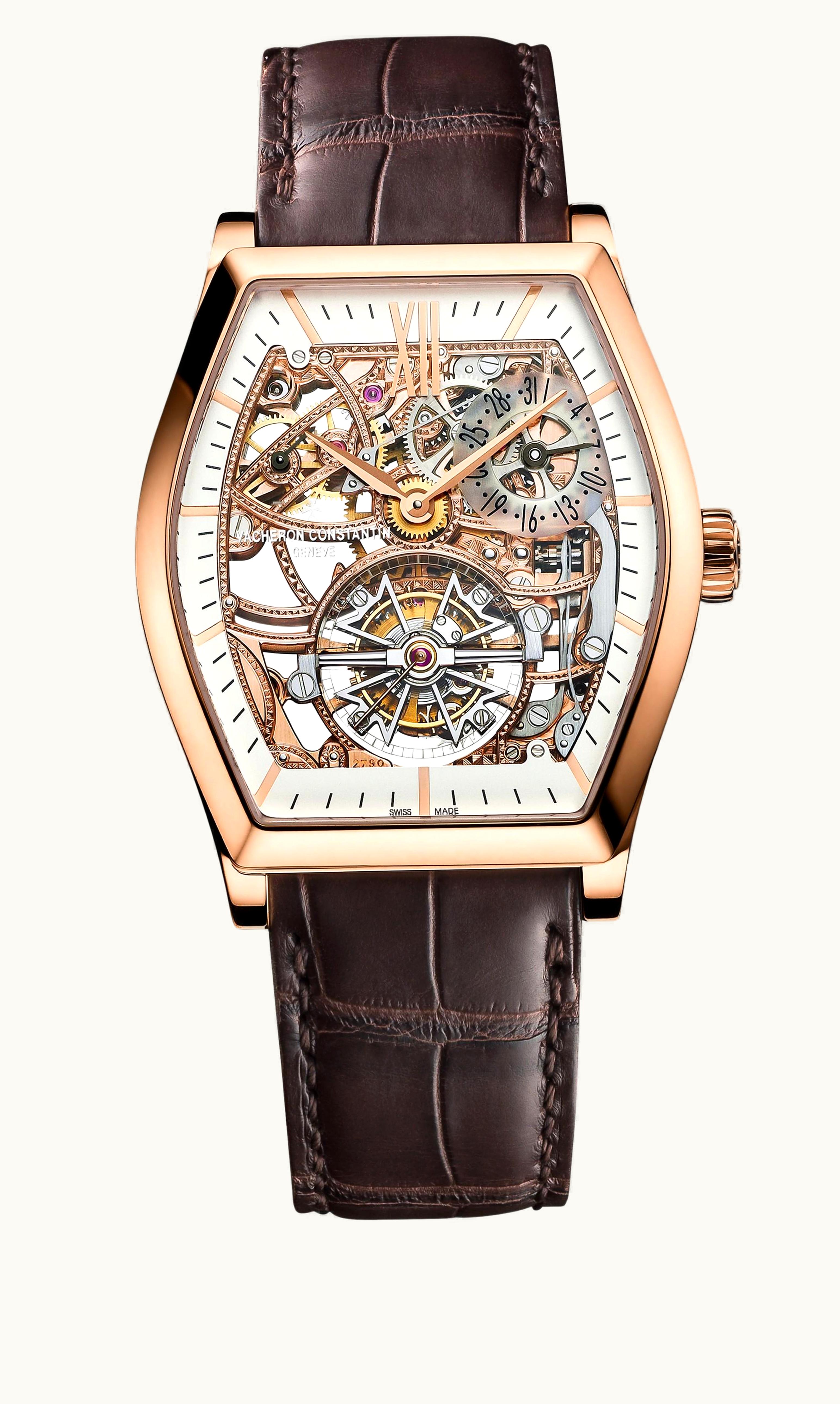 Vacheron Constantin Malte Tourbillon Skeleton Pink Gold / Silver