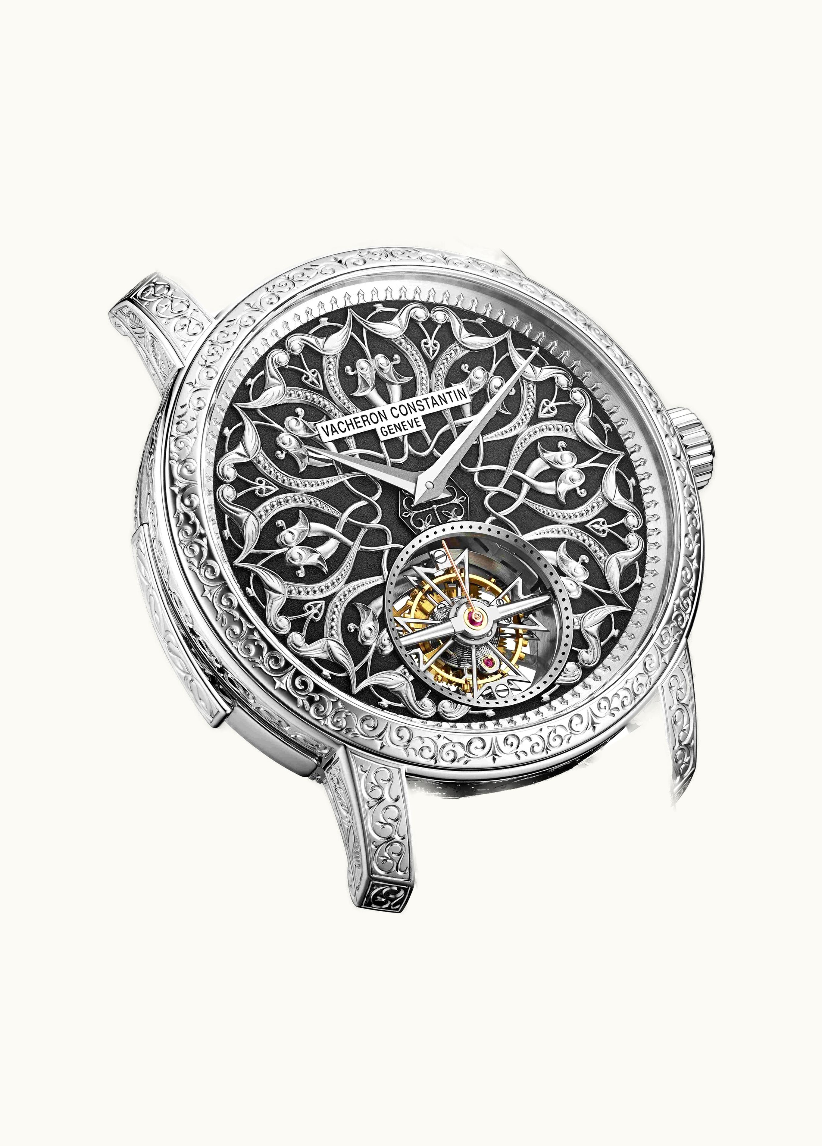 Vacheron Constantin Malte Tourbillon Skeleton Platinum / Anthracite