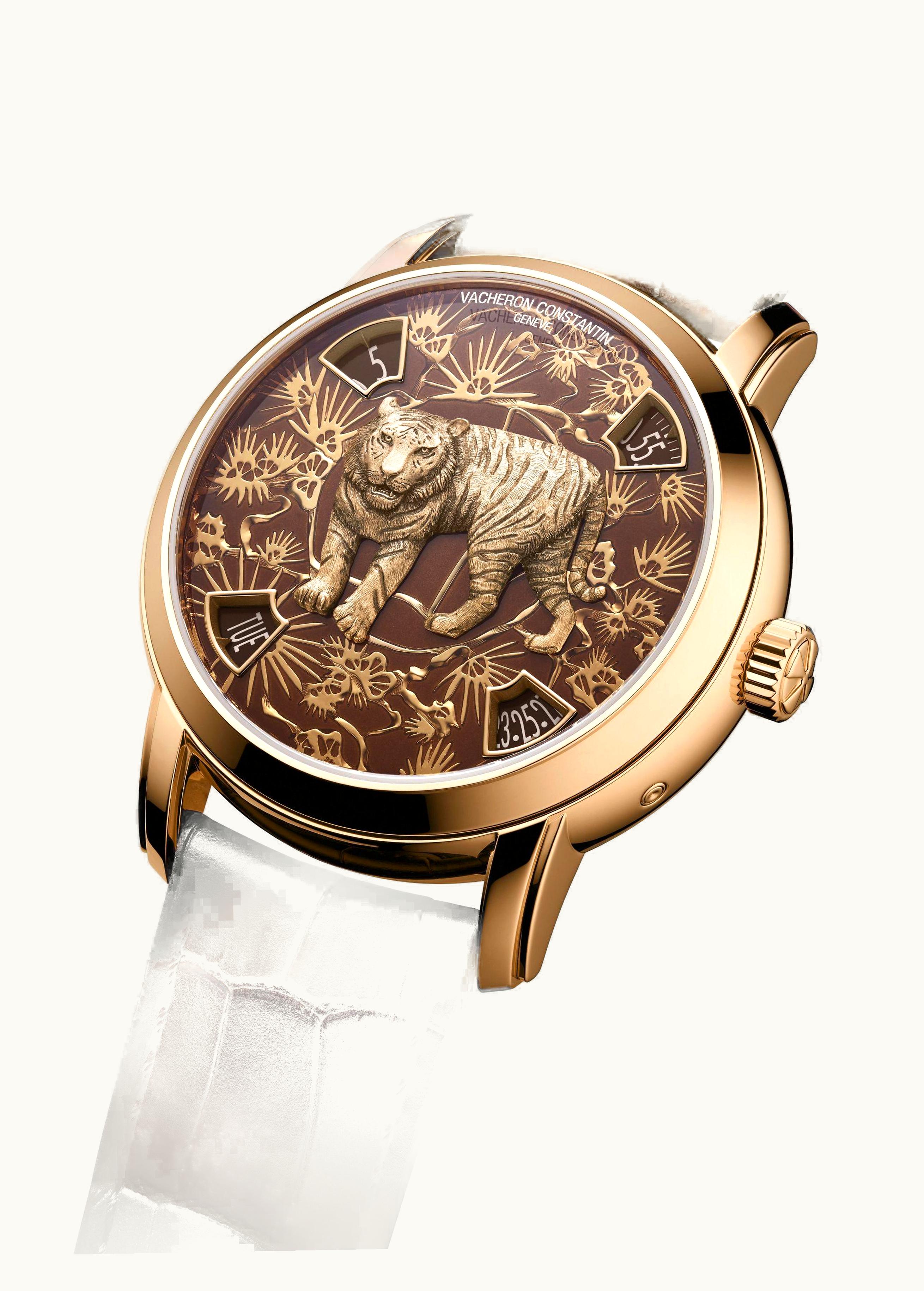 Vacheron Constantin Métiers d'Art The Legend of the Chinese Zodiac Year of the Tiger Pink Gold