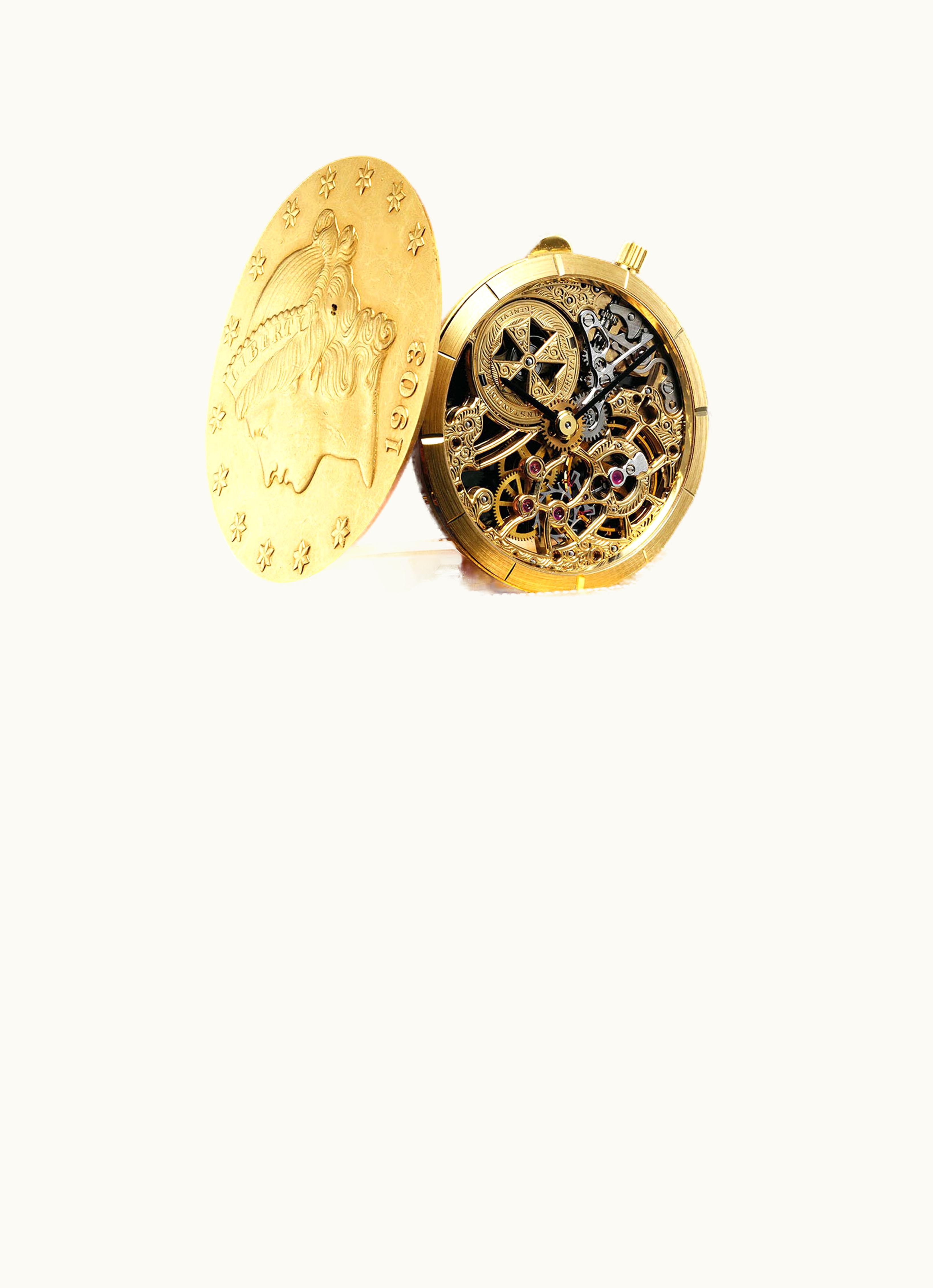 Vacheron Constantin Métiers d'Art 20$ Openworked Coin Watch