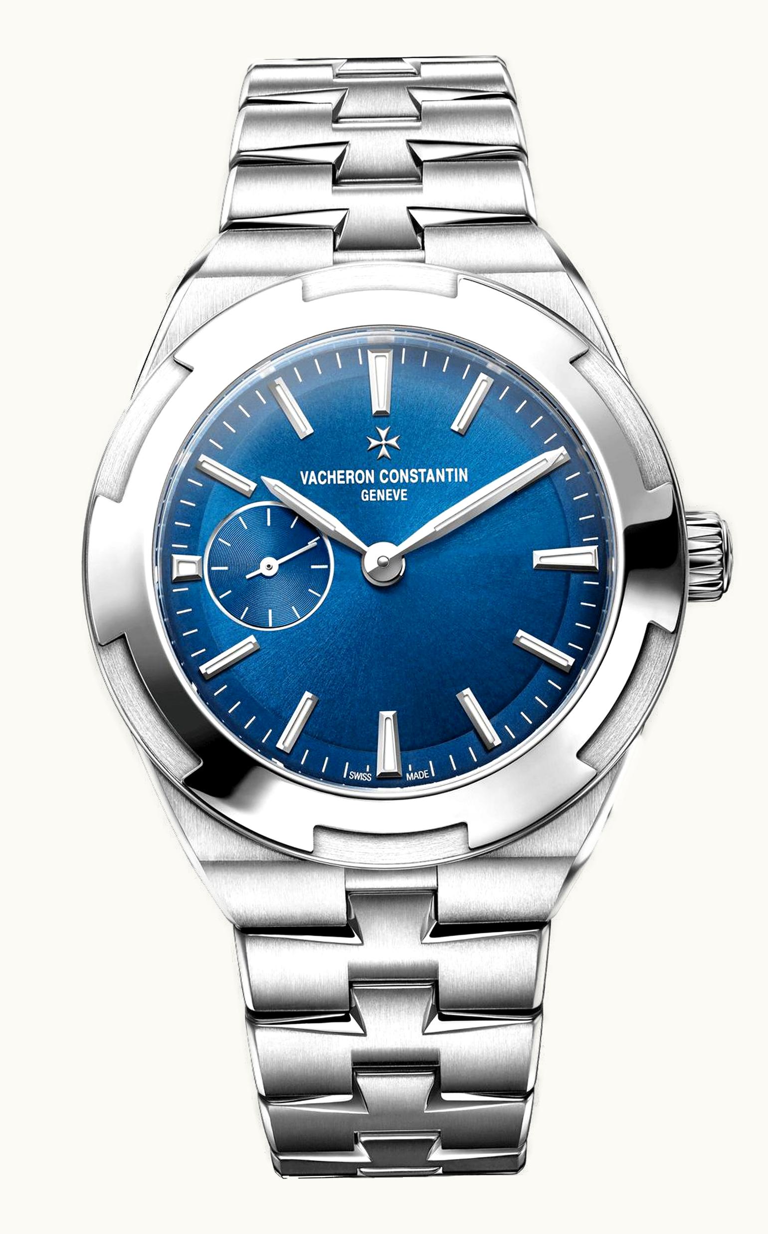 Vacheron Constantin Overseas Small Stainless Steel / Blue