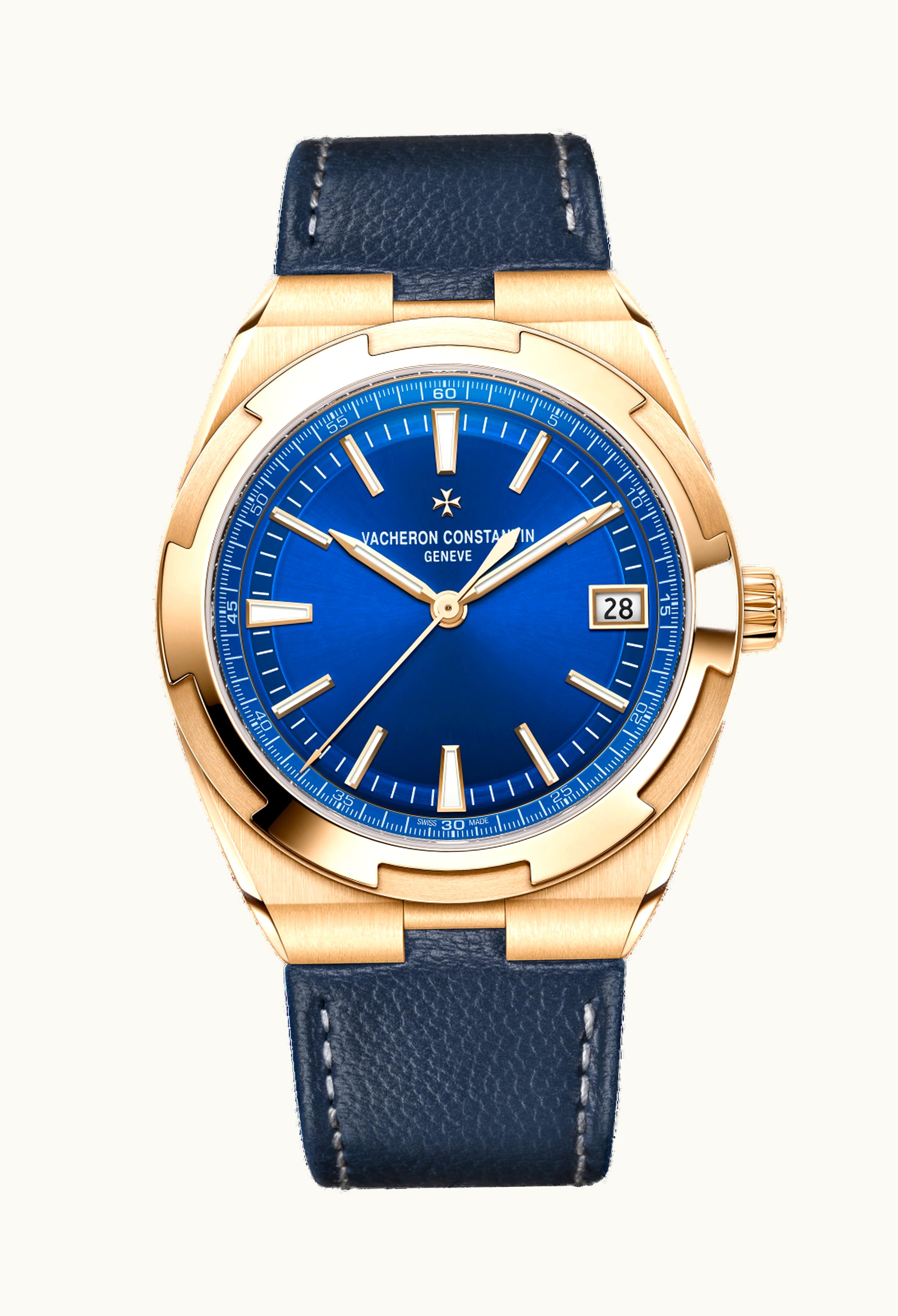 Vacheron Constantin Overseas Date Pink Gold / Blue