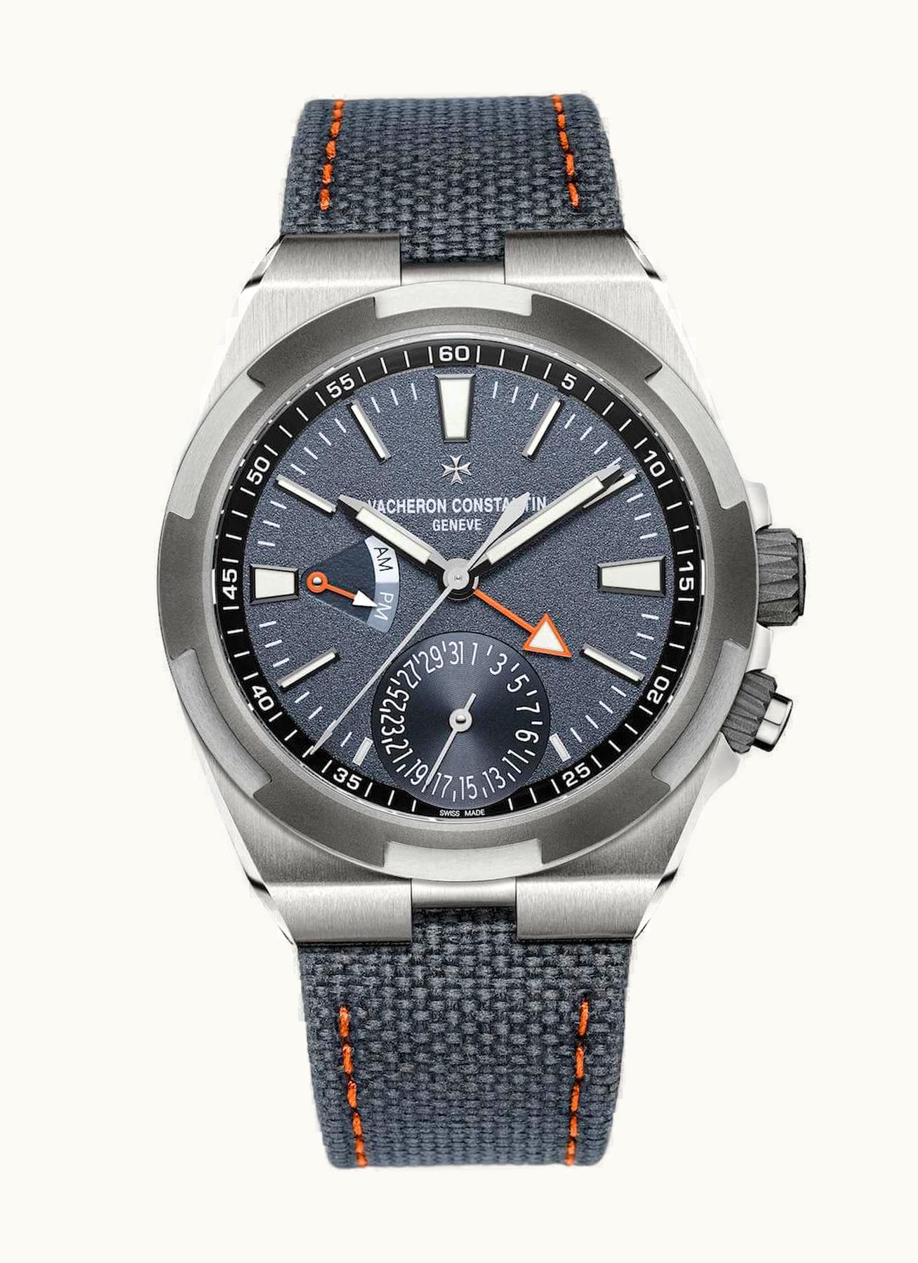 Vacheron Constantin Overseas Everest Dual Time Titanium / Grey