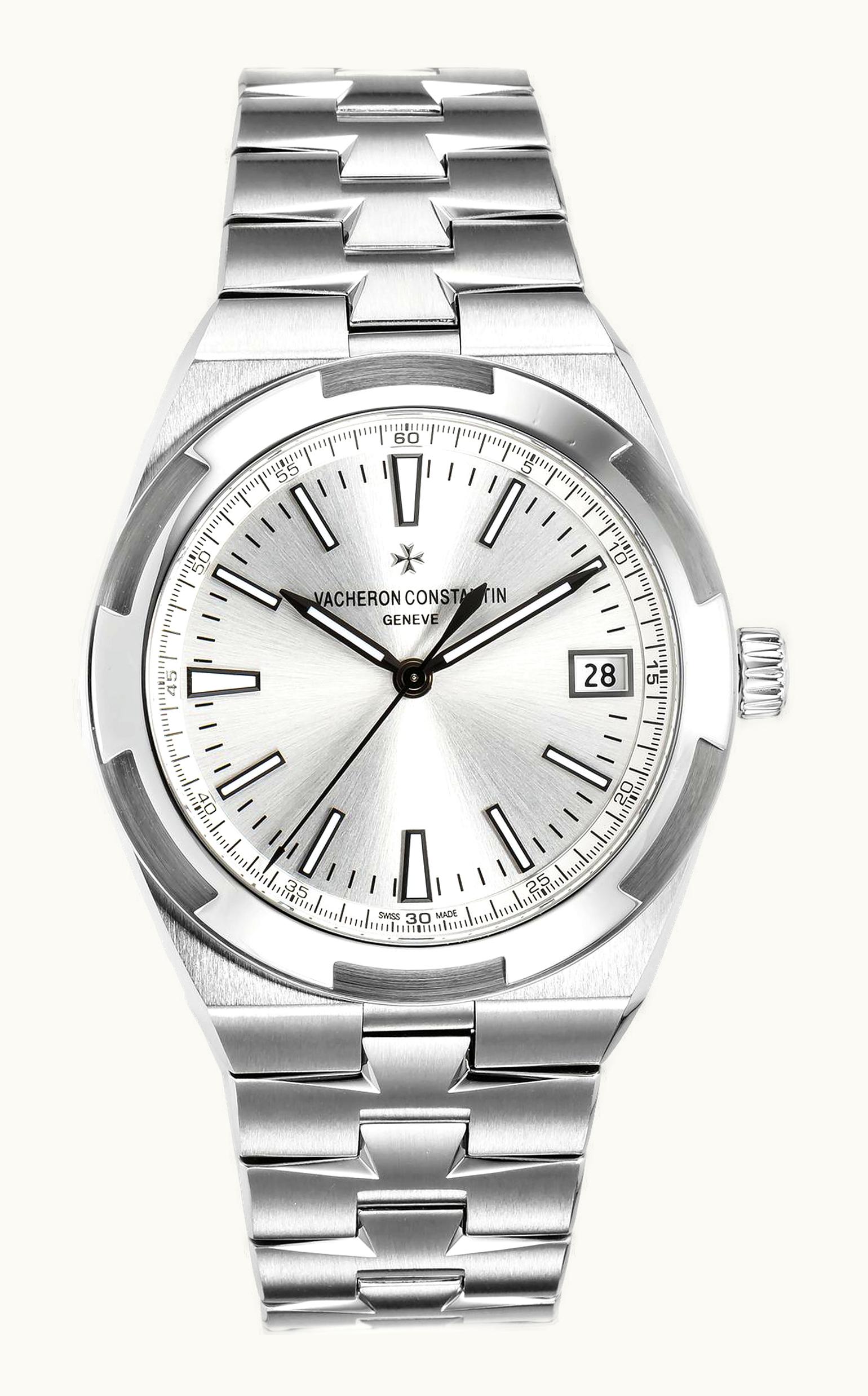 Vacheron Constantin Overseas Date Stainless Steel / Silver