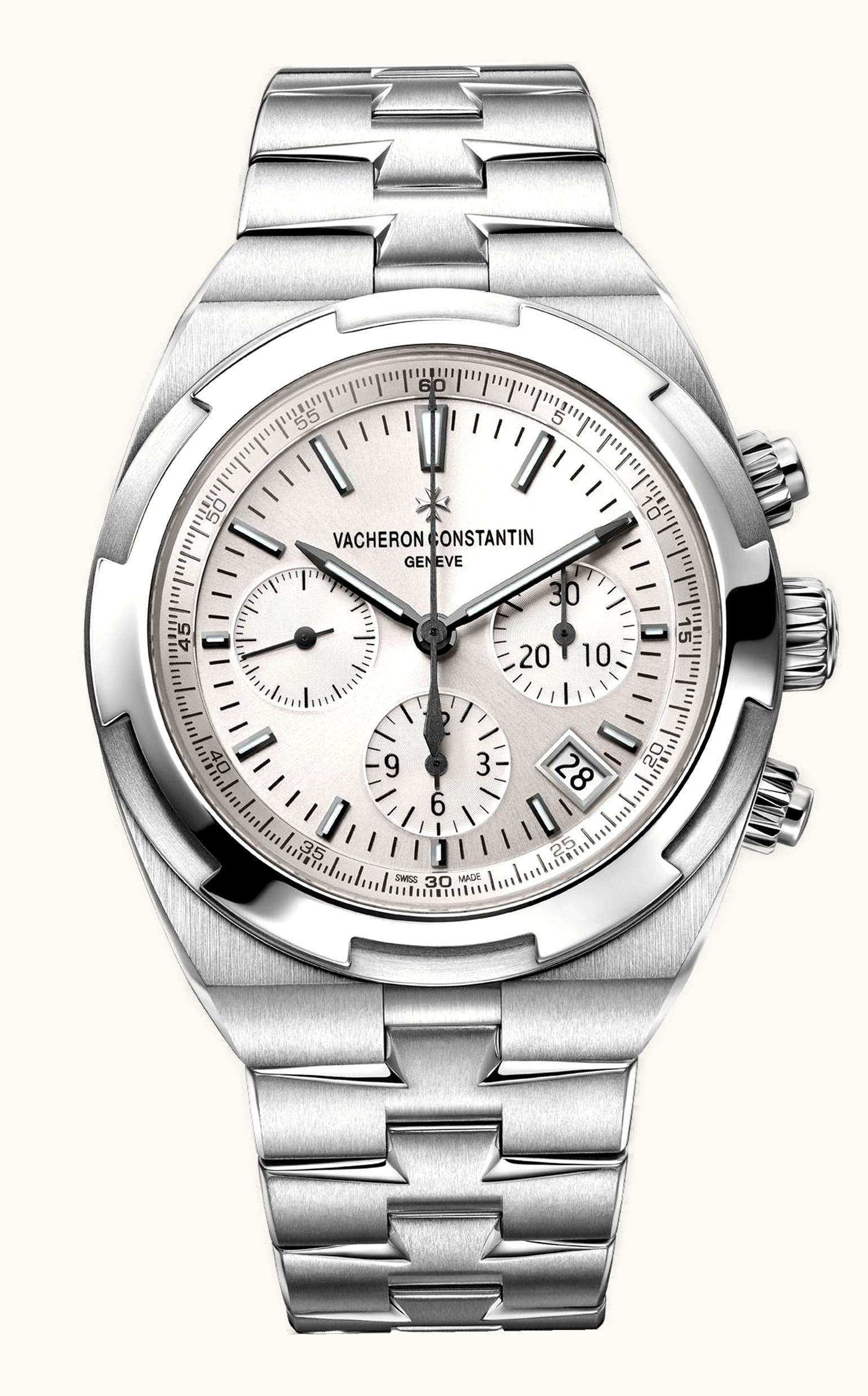 Vacheron Constantin Overseas Chronograph Stainless Steel / Silver