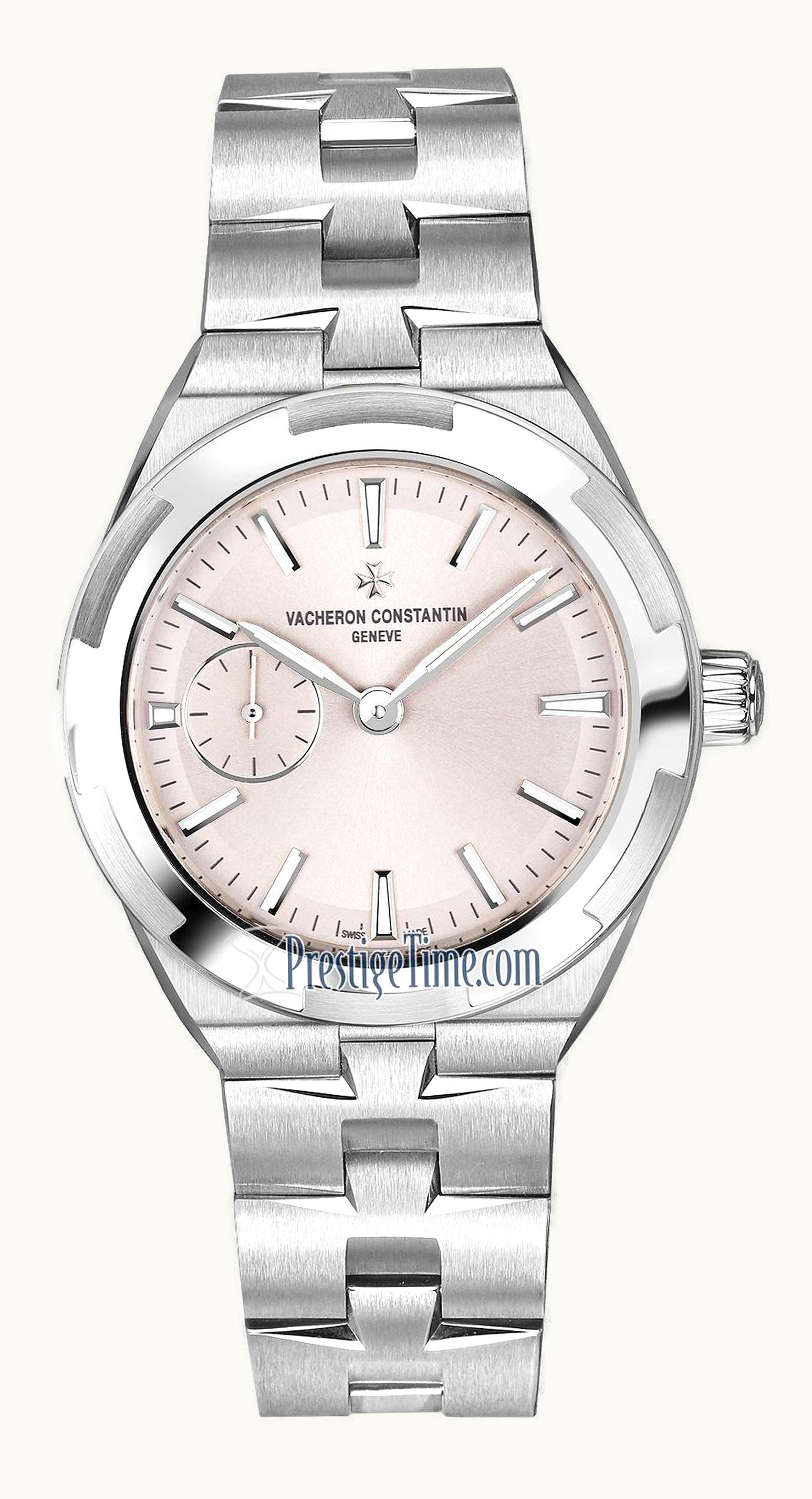 Vacheron Constantin Overseas Small Stainless Steel /  Rosy Beige
