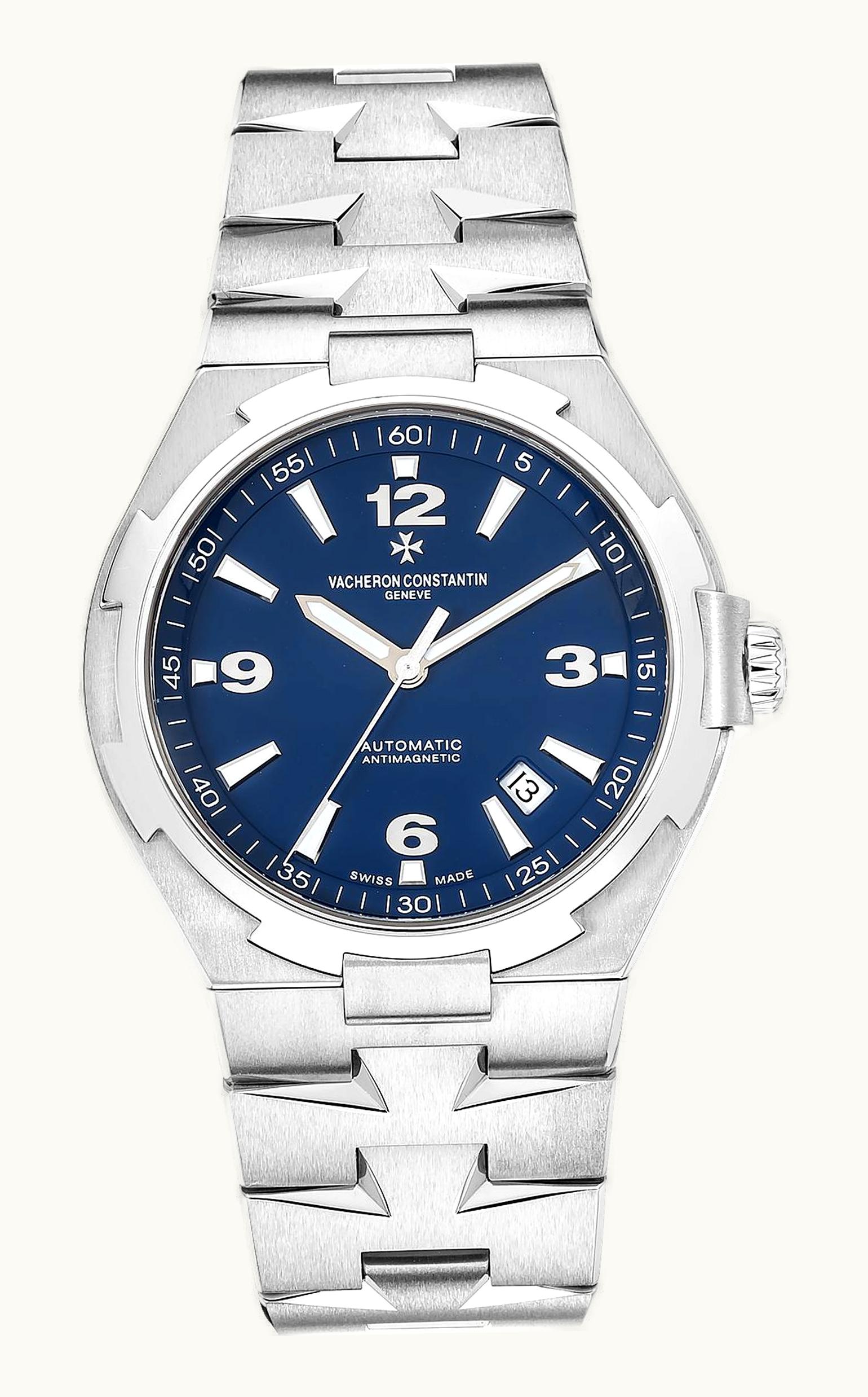 Vacheron Constantin Overseas Automatic Stainless Steel / Blue