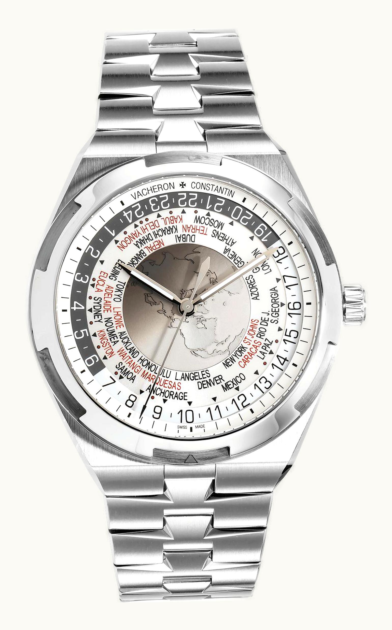 Vacheron Constantin Overseas World Time Silver