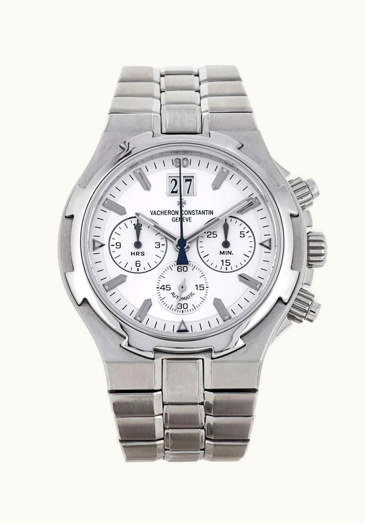 Vacheron Constantin Overseas Chronograph Stainless Steel / Silver / Bracelet