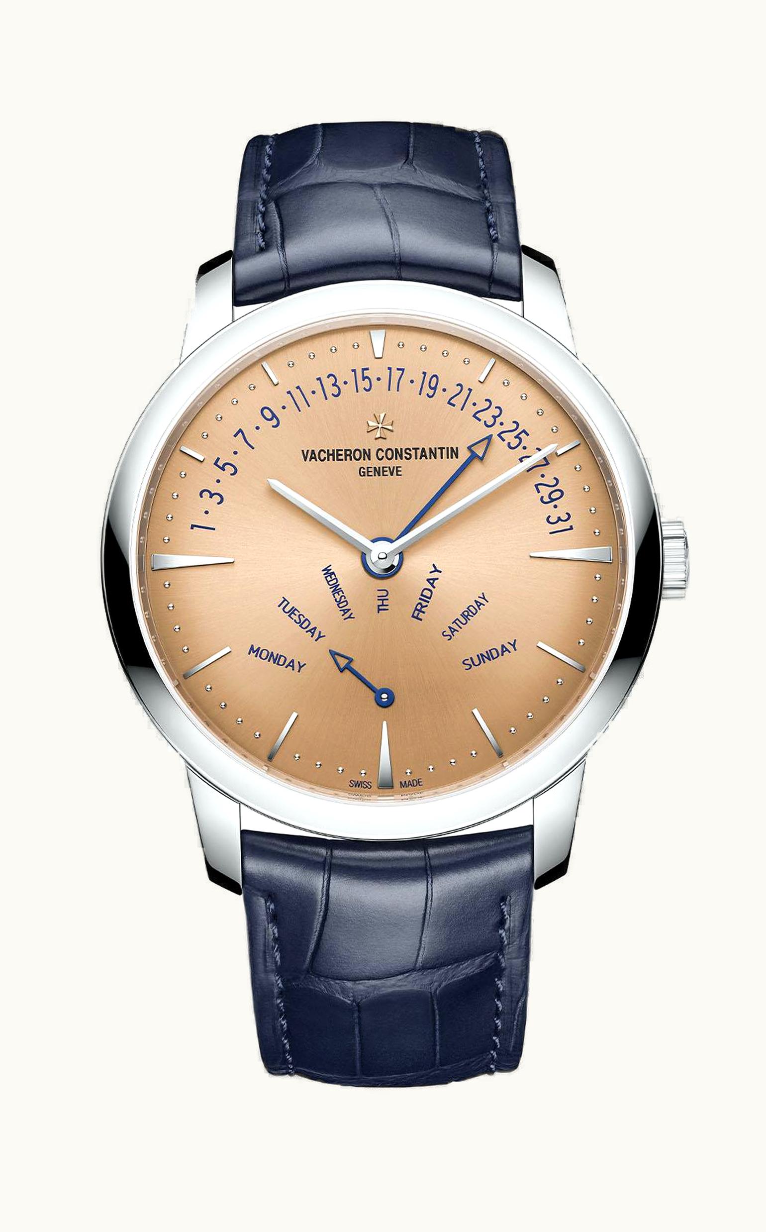 Vacheron Constantin Patrimony Retrograde Day-Date Platinum / Salmon
