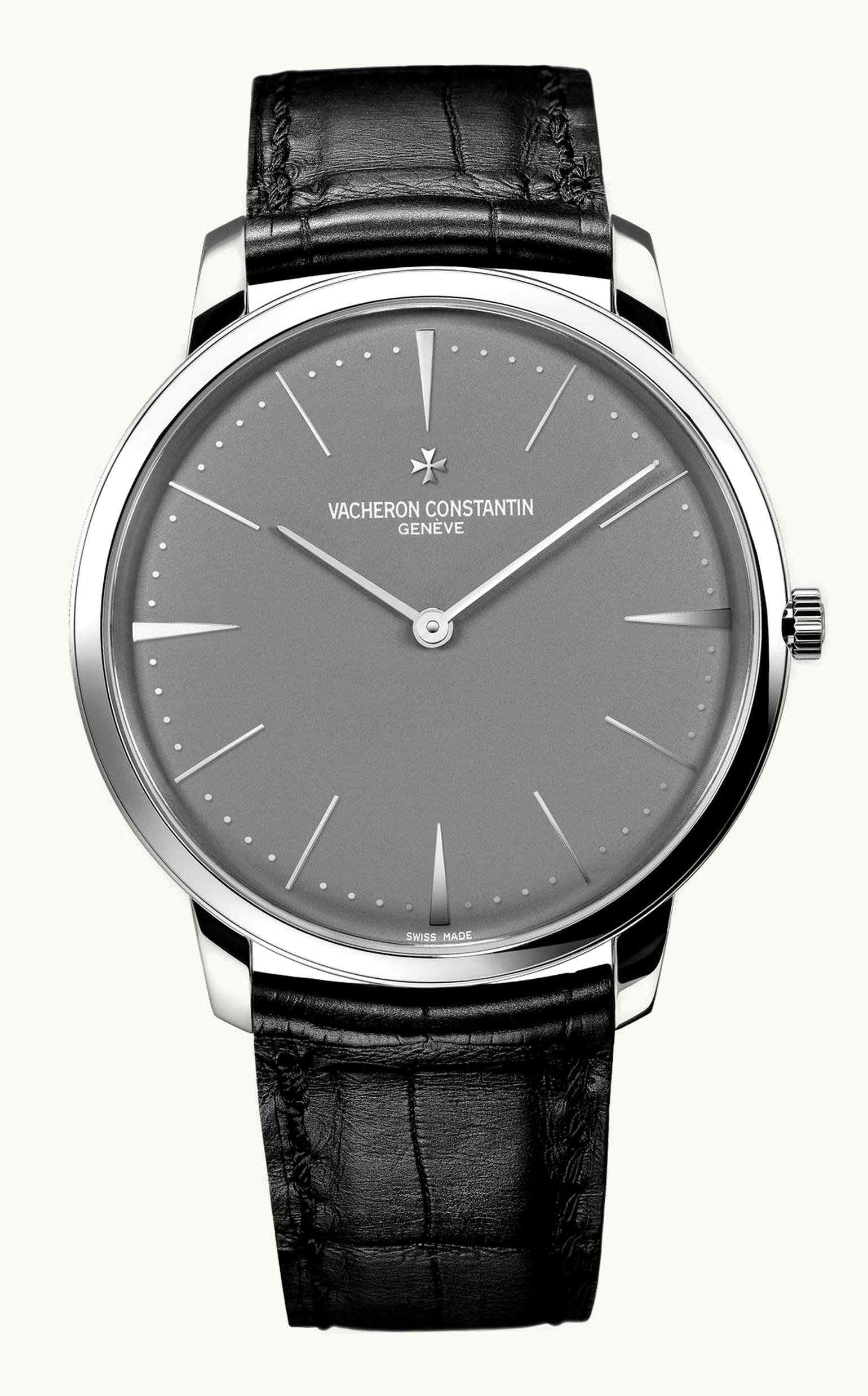 Vacheron Constantin Patrimony Contemporaine 40 Manual-Winding Platinum / Grey