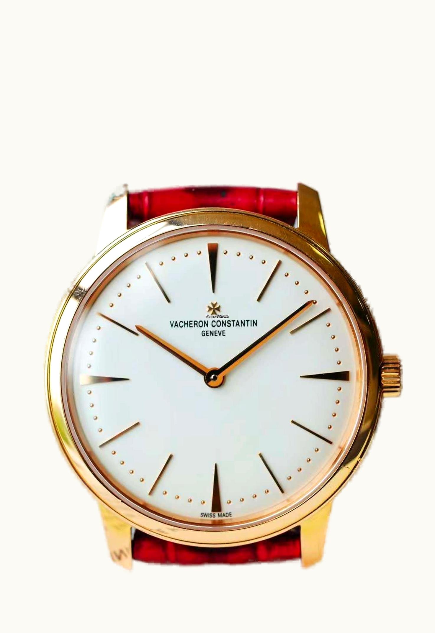 Vacheron Constantin Patrimony Contemporaine 36mm Manual-Winding Pink Gold / Silver