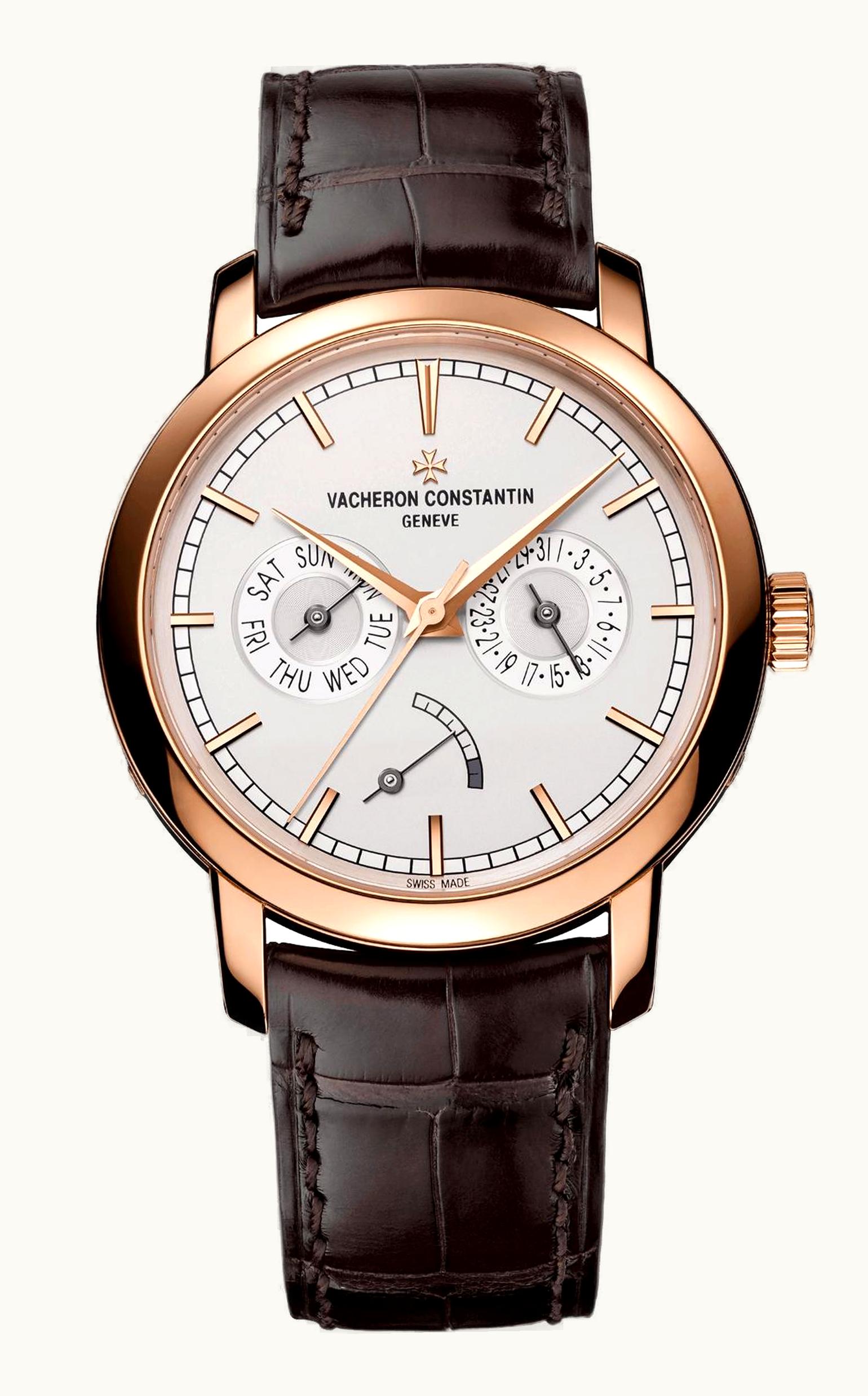 Vacheron Constantin Traditionnelle Day-Date Power Reserve Pink / Silver