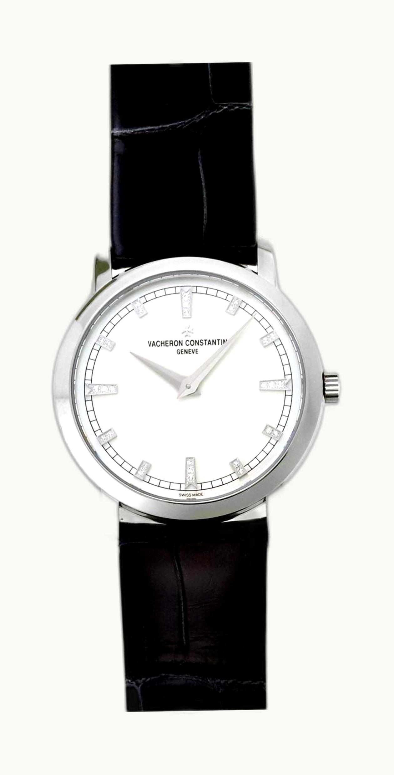 Vacheron Constantin Traditionnelle Quartz White Gold / Silver