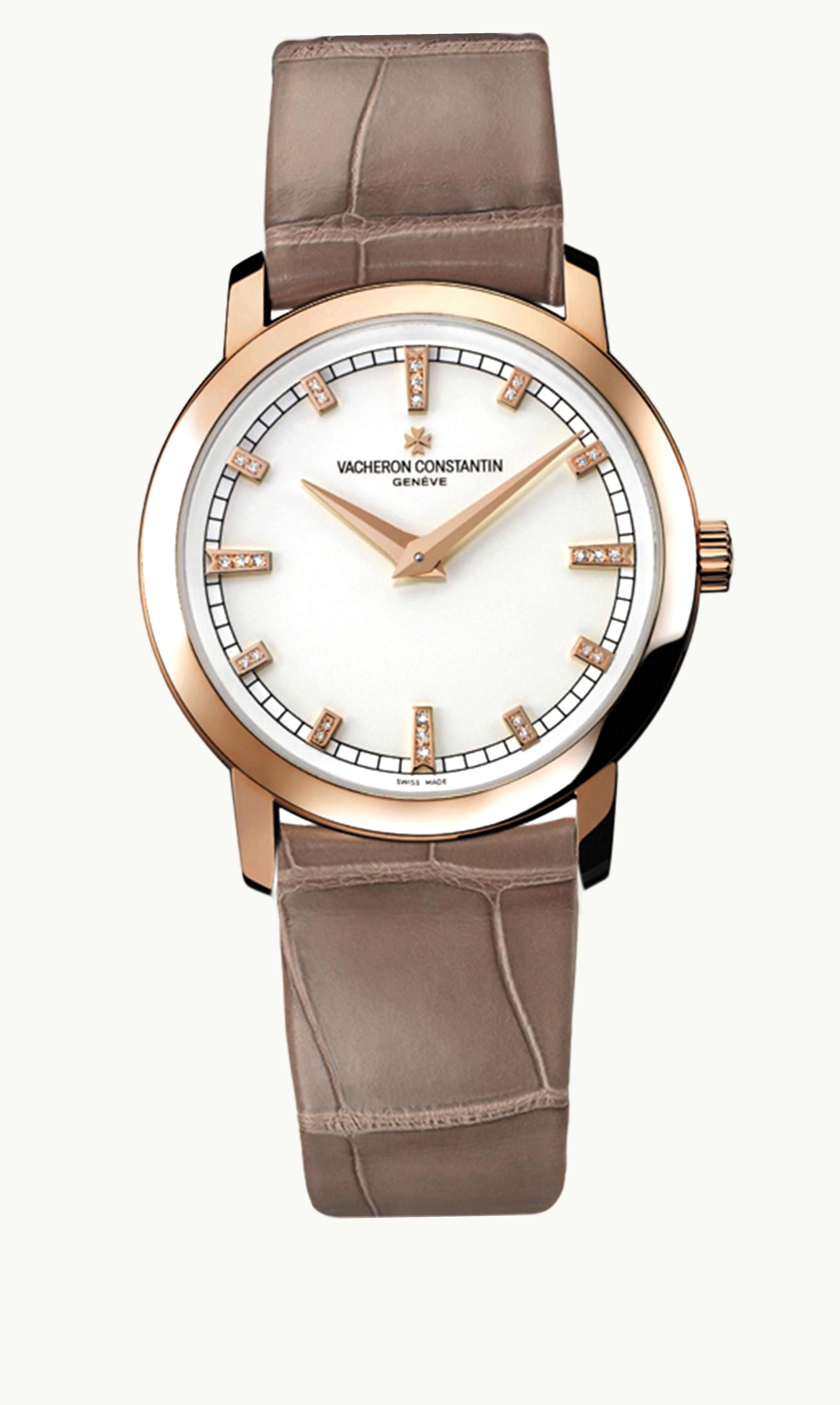 Vacheron Constantin Traditionnelle Quartz Pink Gold / Silver