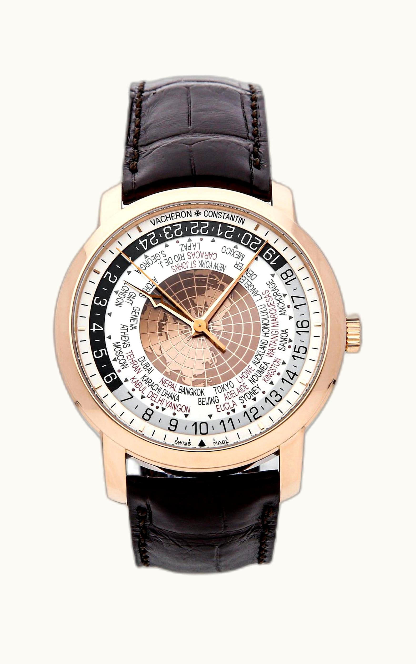 Vacheron Constantin Traditionnelle World Time Pink Gold 86060/000R-8985