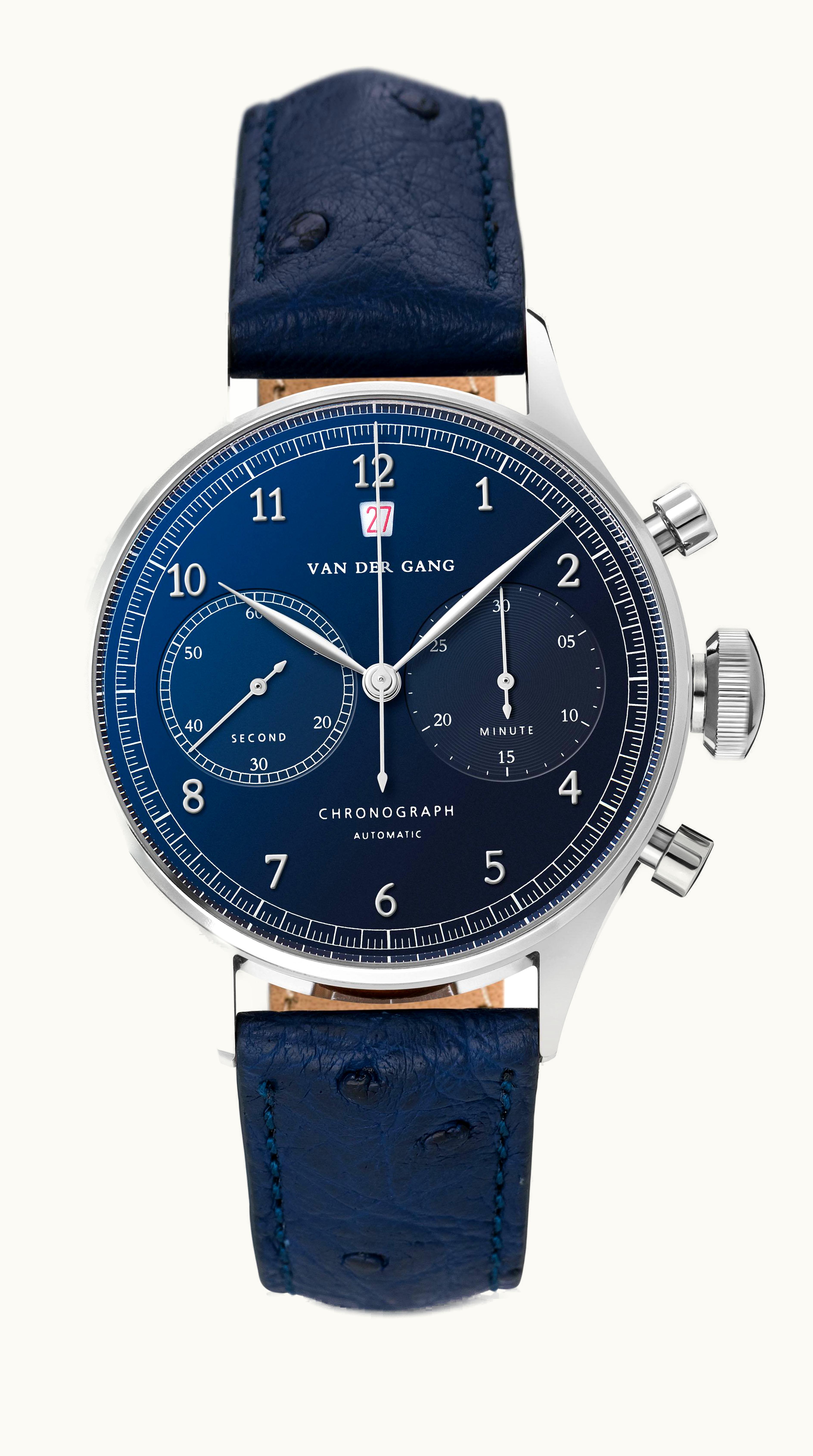 Van der Gang Watches 20027 Stainless steel / Blue