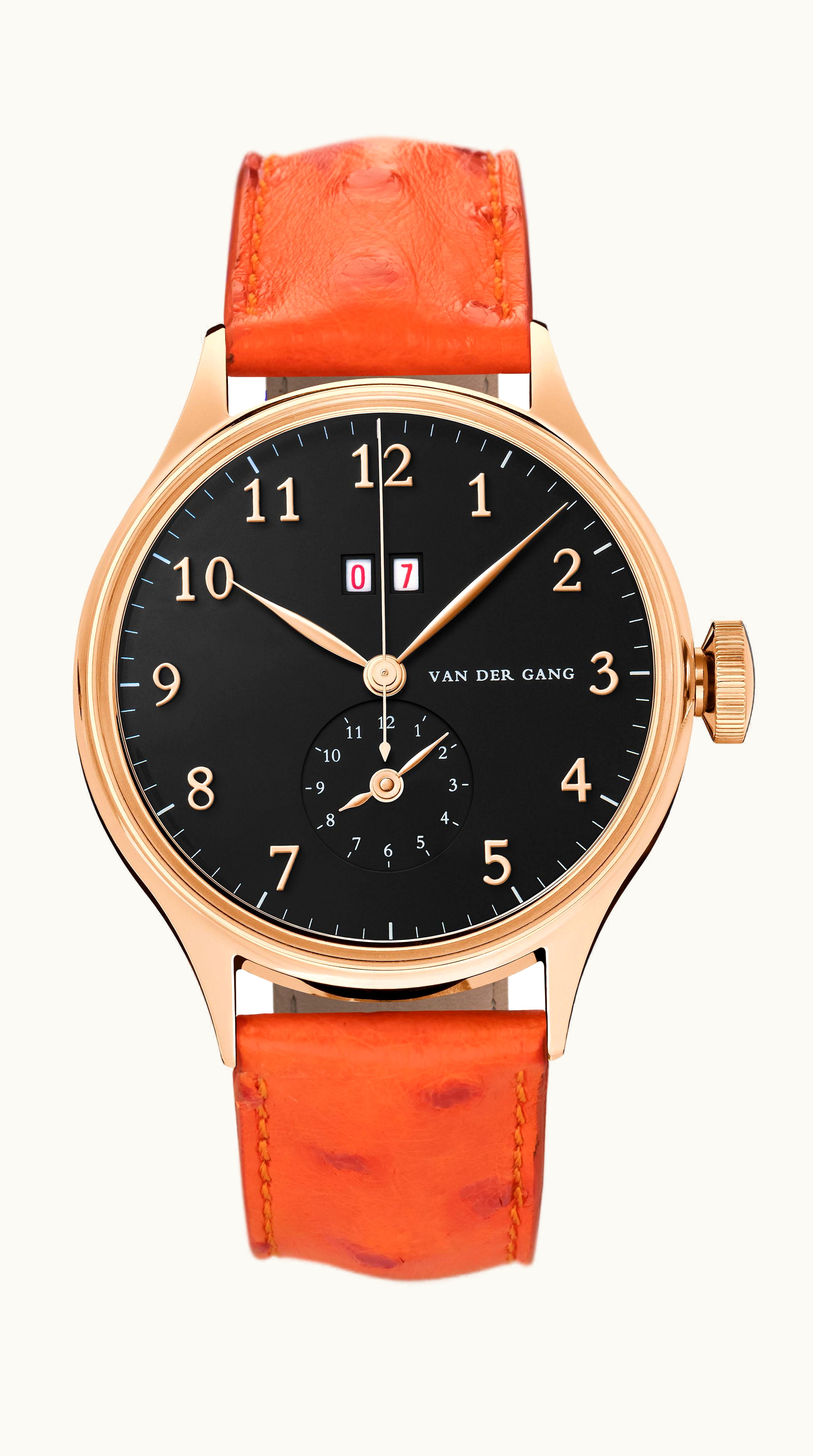 Van der Gang Watches 20017 Rose Gold / Black