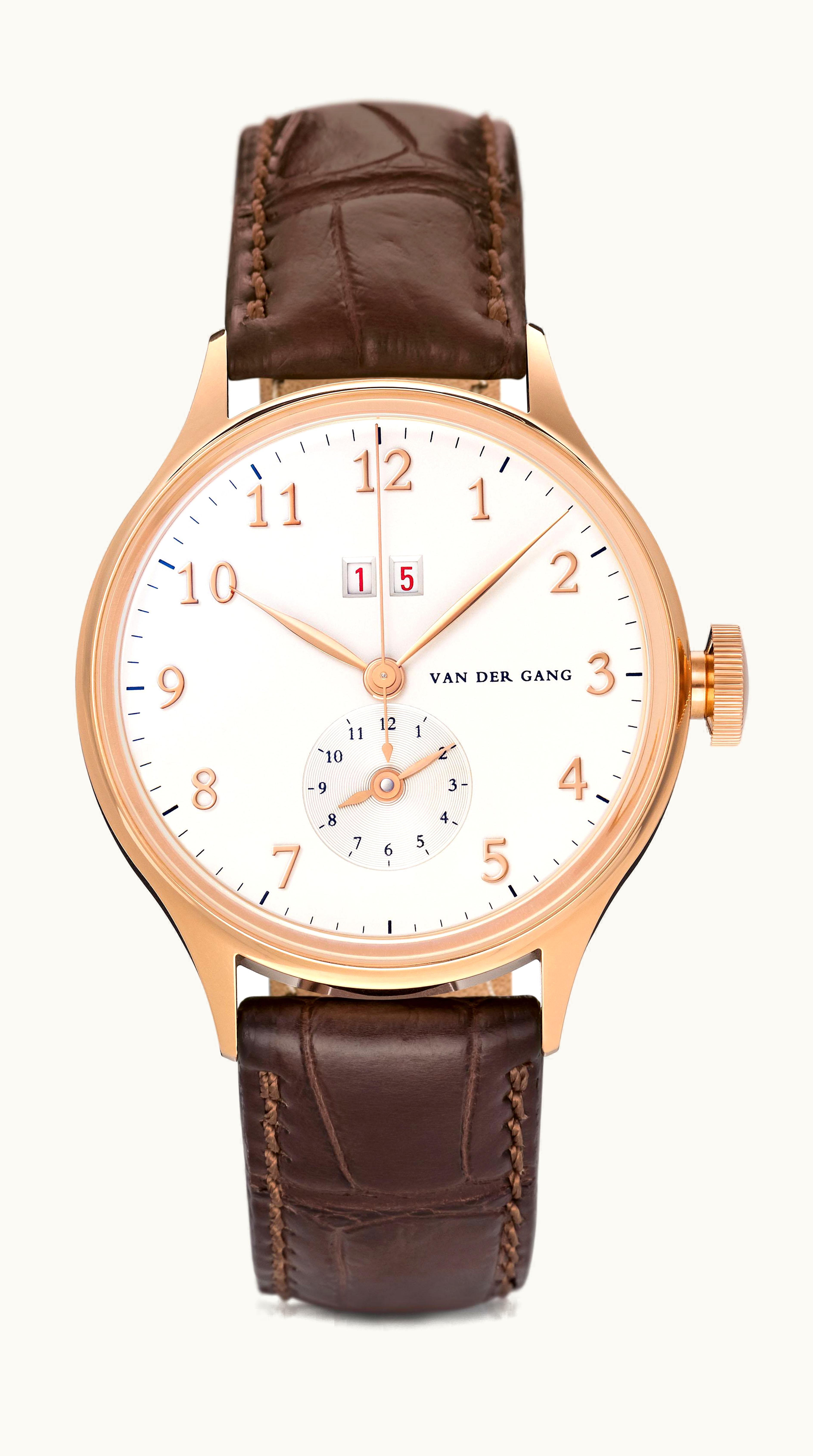 Van der Gang Watches 20015 Rose Gold / Silver