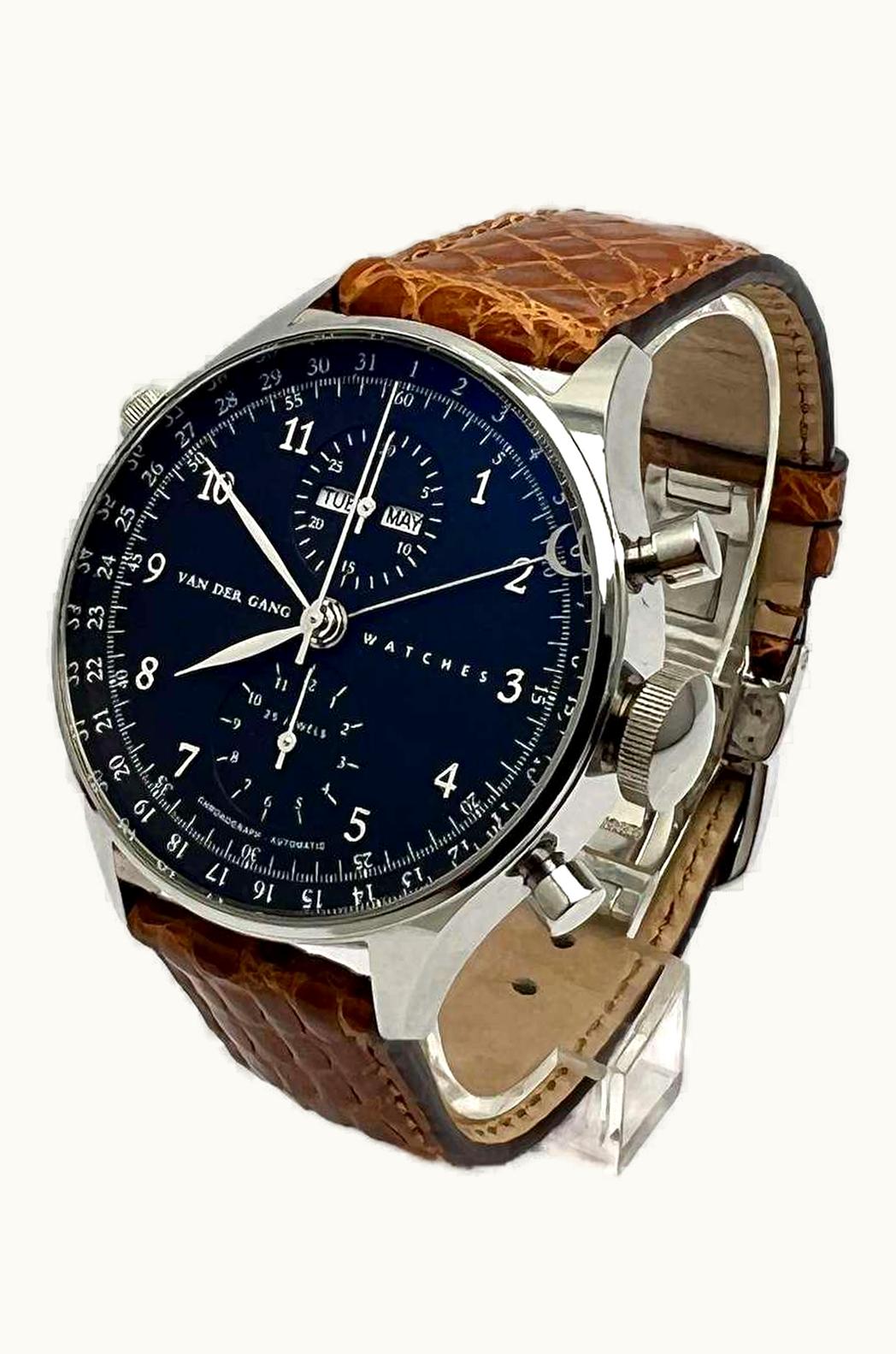 Van der Gang Watches 20003 Stainless Steel / Black