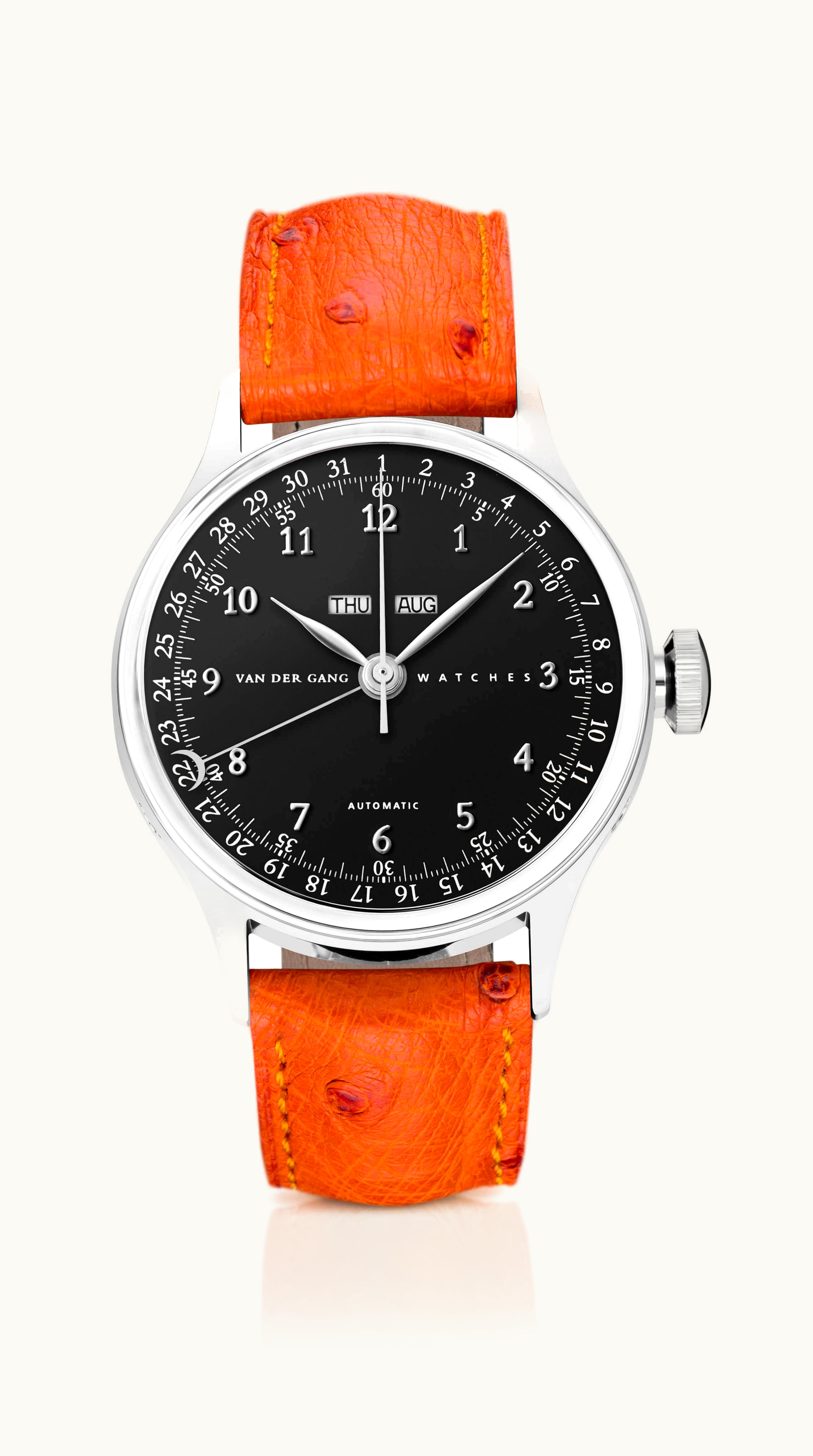 Van der Gang Watches 20007 Stainless Steel / Black