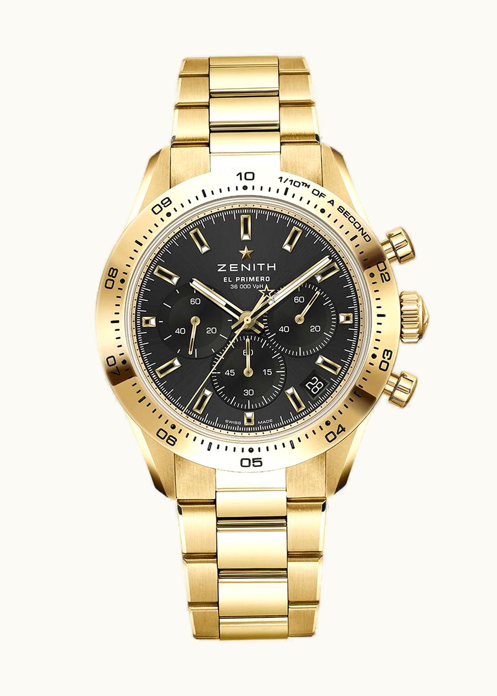 Zenith Chronomaster Sport Yoshida Yellow Gold / Black / Bracelet
