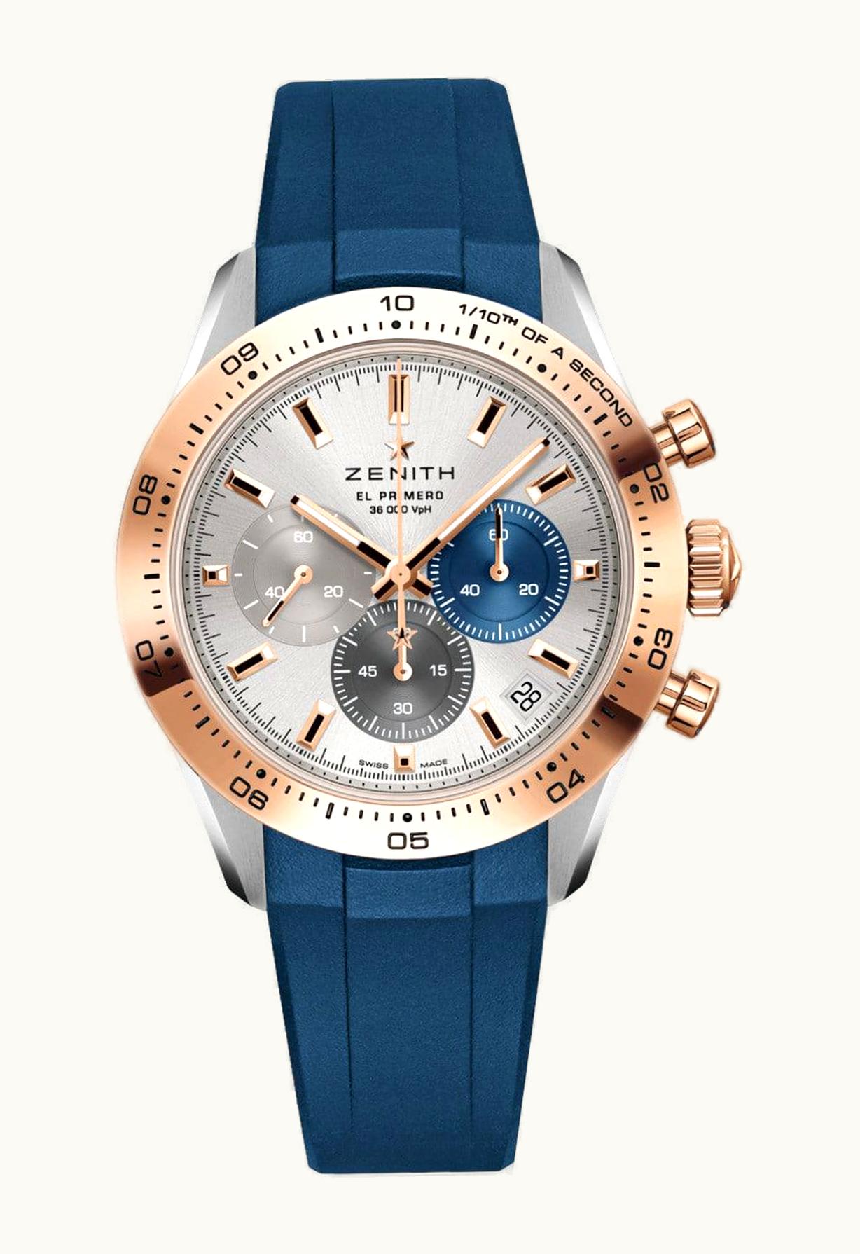 Zenith Chronomaster Sport Stainless Steel - Rose Gold / Silver / Rubber